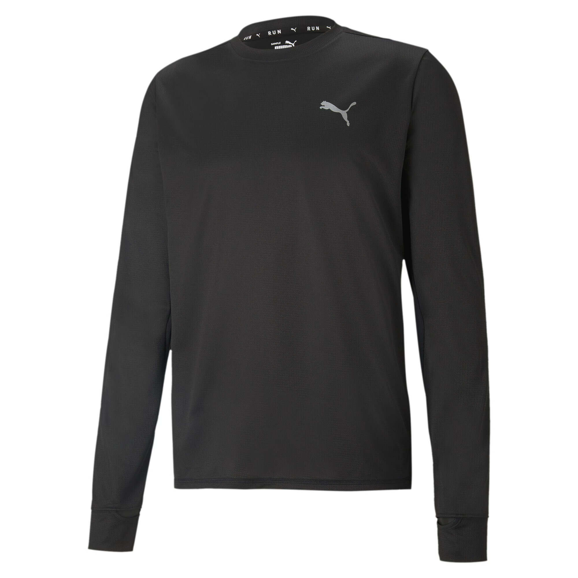 PUMA Tricou funcțional gri deschis / negru - Pled.ro