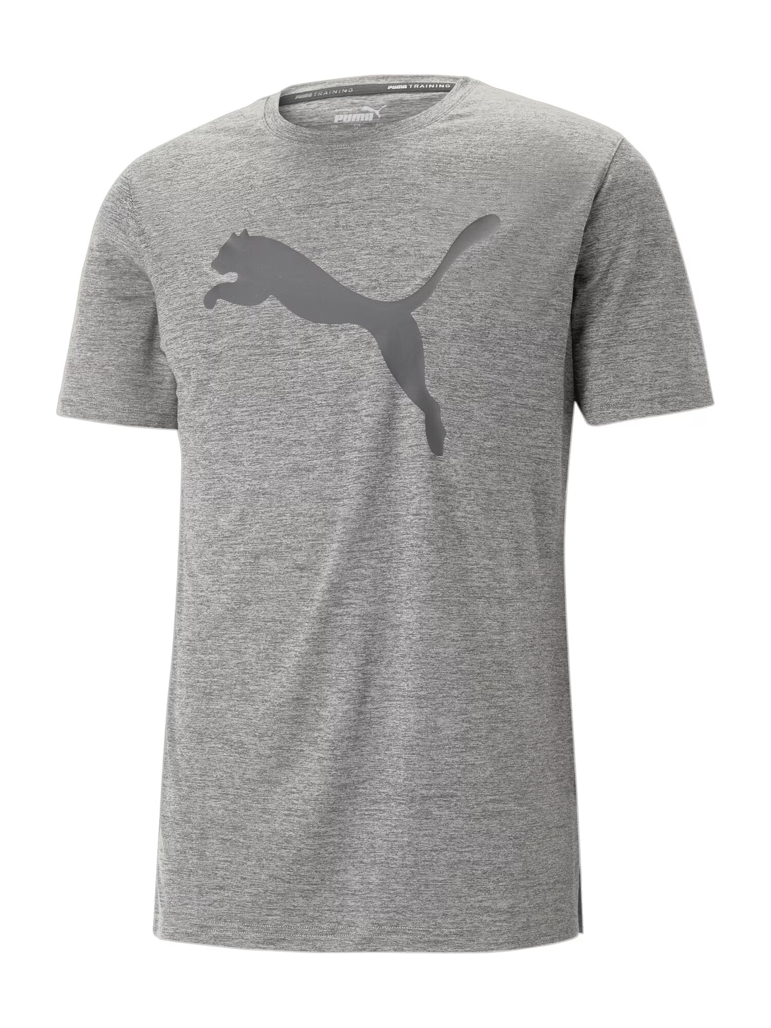 PUMA Tricou funcțional 'TRAIN FAV HEATHER CAT' gri / gri amestecat - Pled.ro