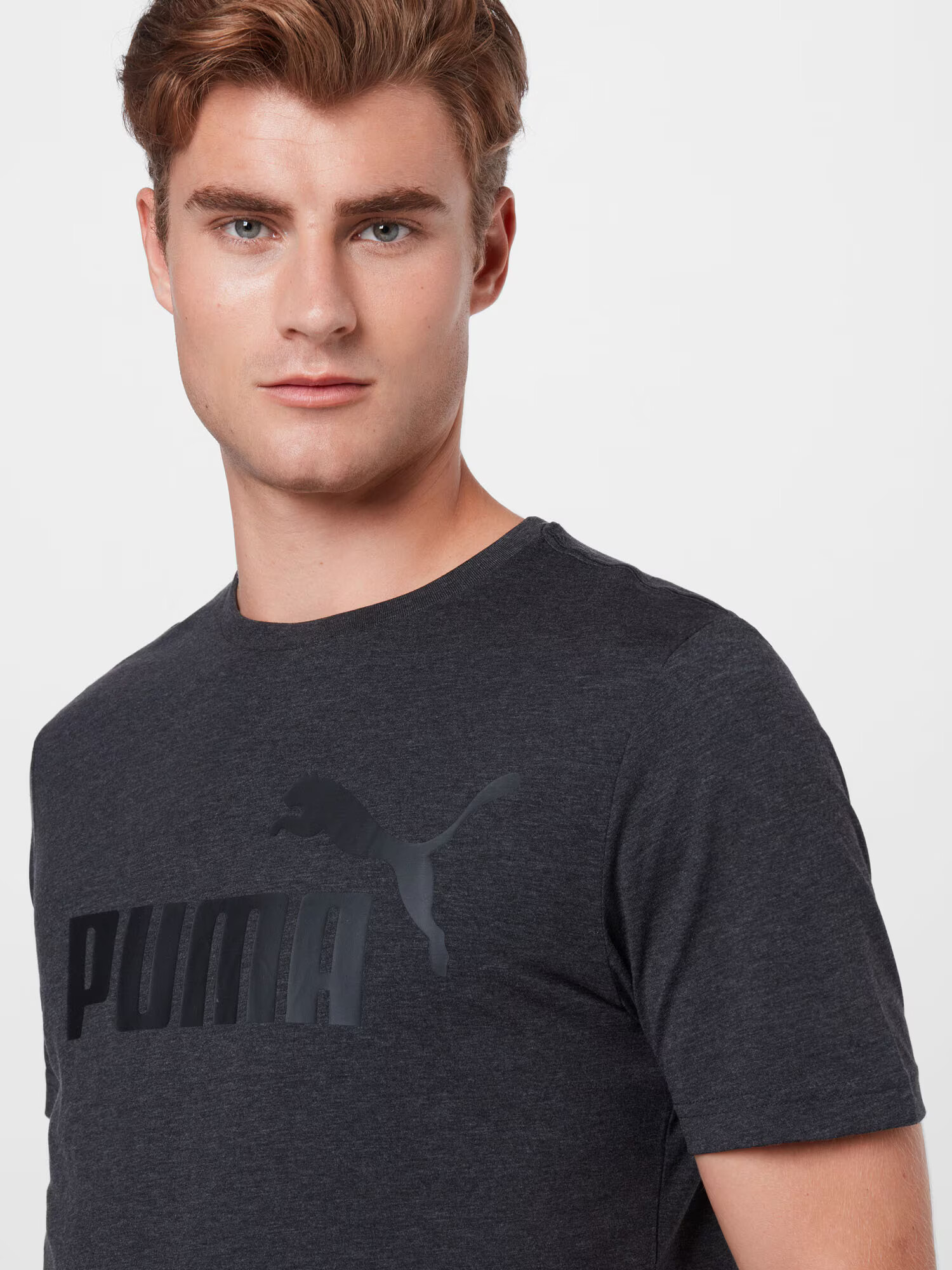 PUMA Tricou funcțional gri închis / negru - Pled.ro