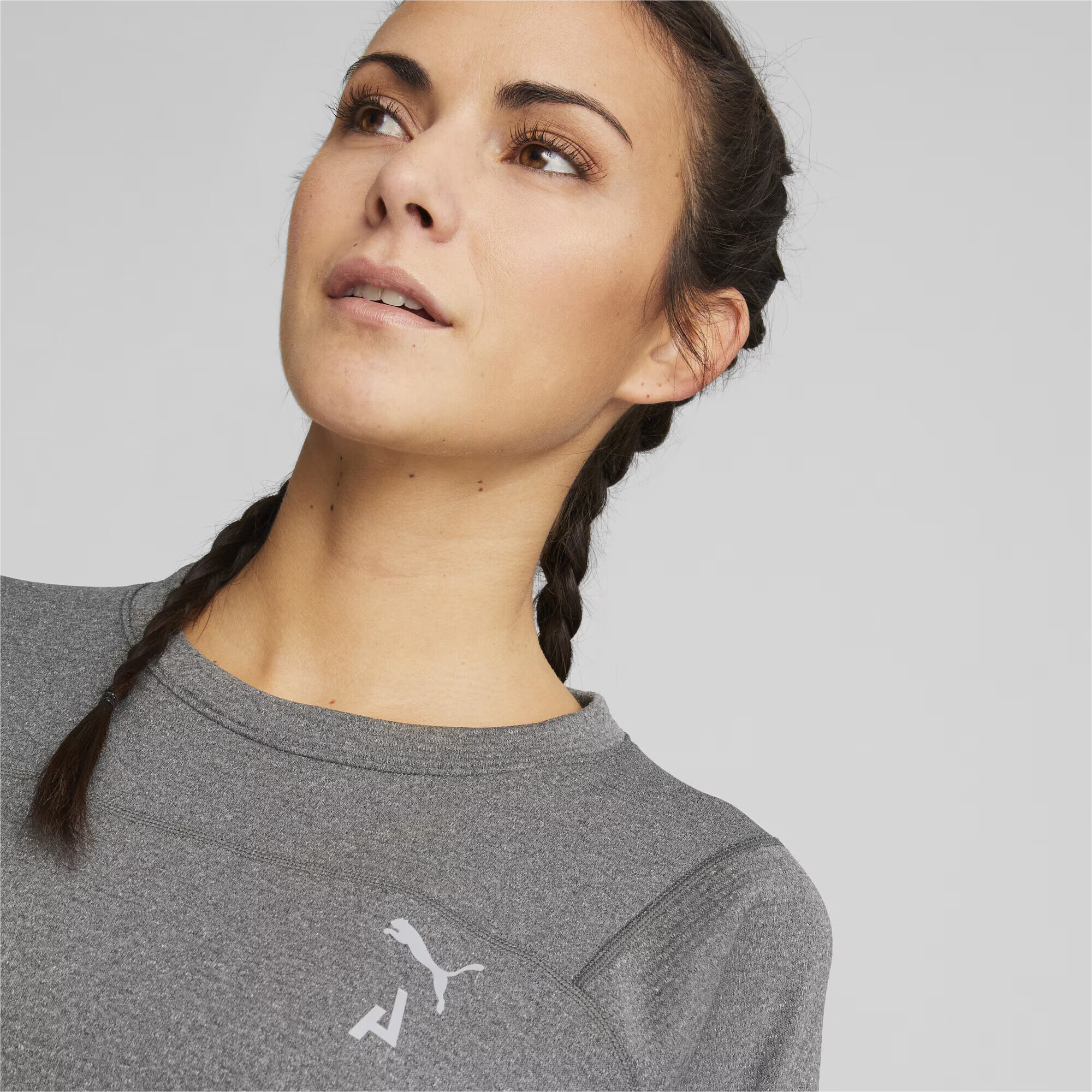 PUMA Tricou funcțional gri închis / negru - Pled.ro