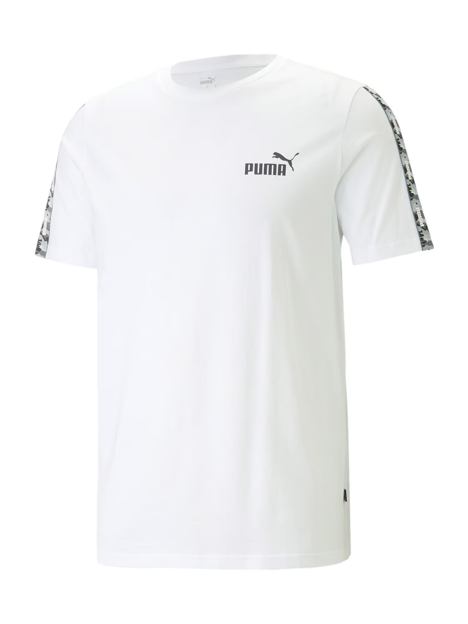 PUMA Tricou funcțional gri închis / negru / alb - Pled.ro