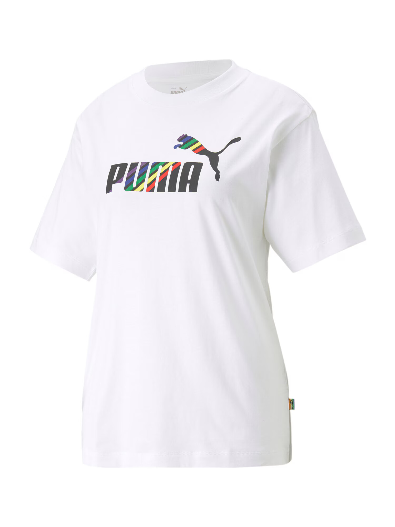 PUMA Tricou funcțional 'Love Is Love' galben / roșu / negru / alb - Pled.ro