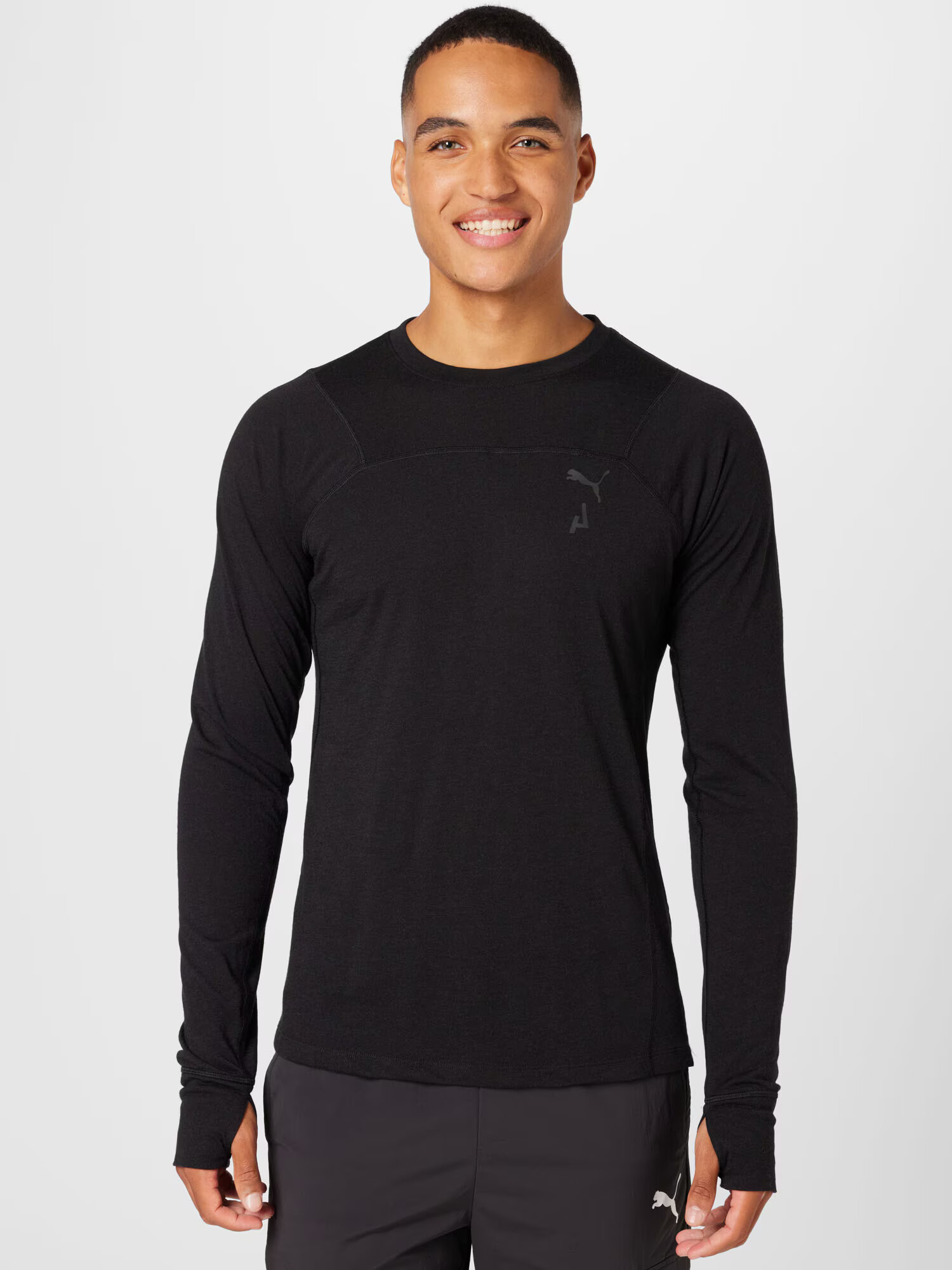 PUMA Tricou funcțional negru - Pled.ro