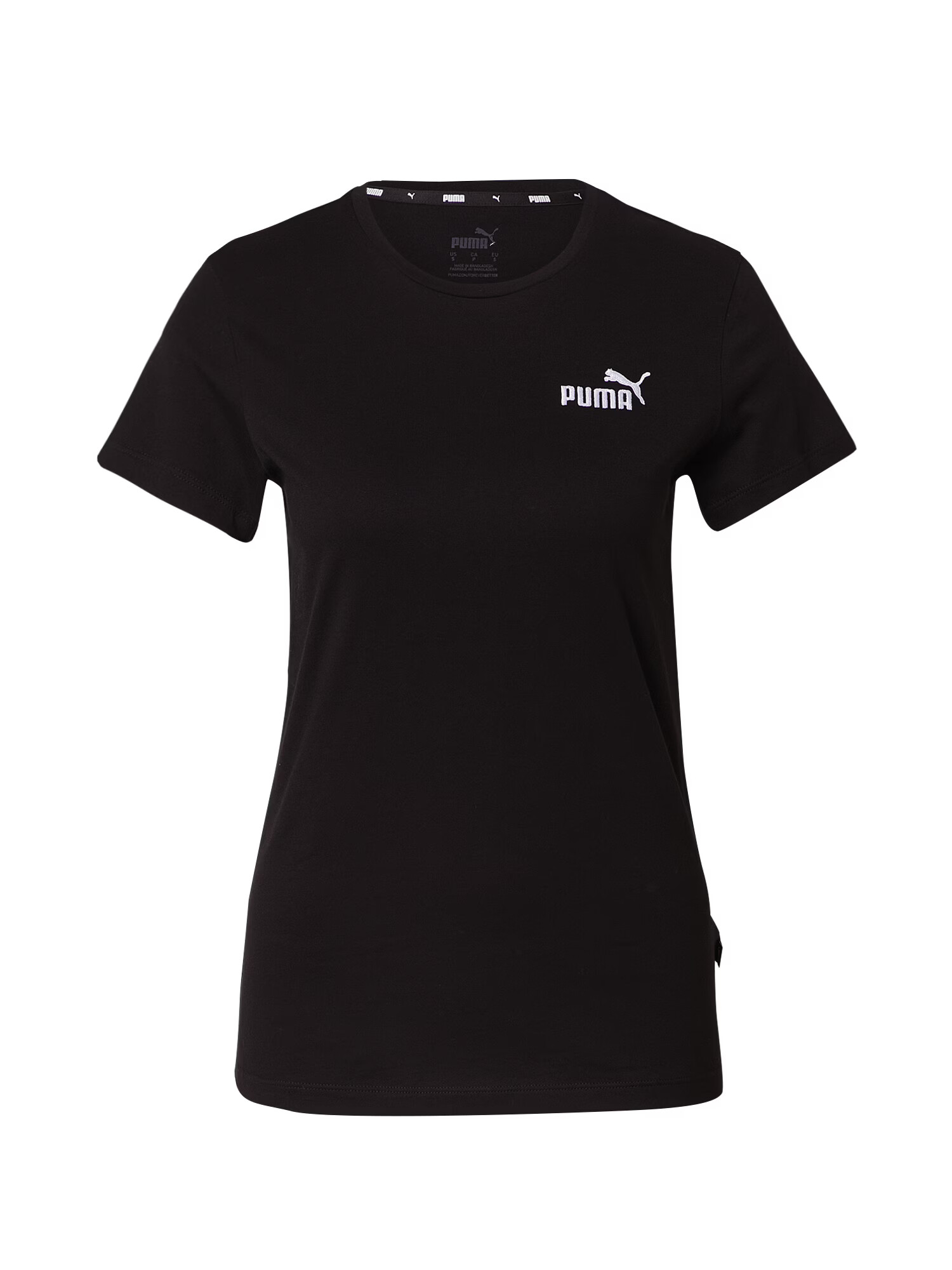 PUMA Tricou funcțional negru / alb - Pled.ro