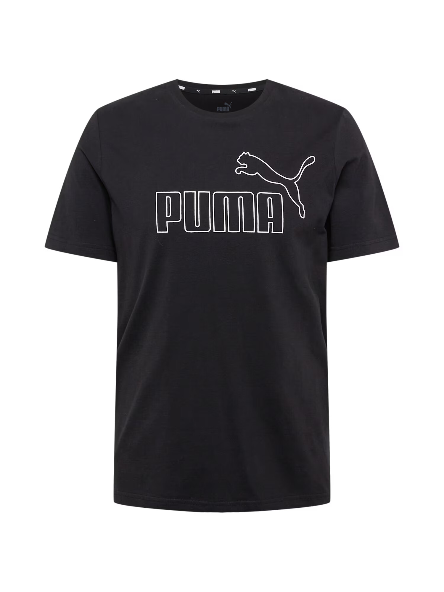 PUMA Tricou funcțional negru / alb - Pled.ro