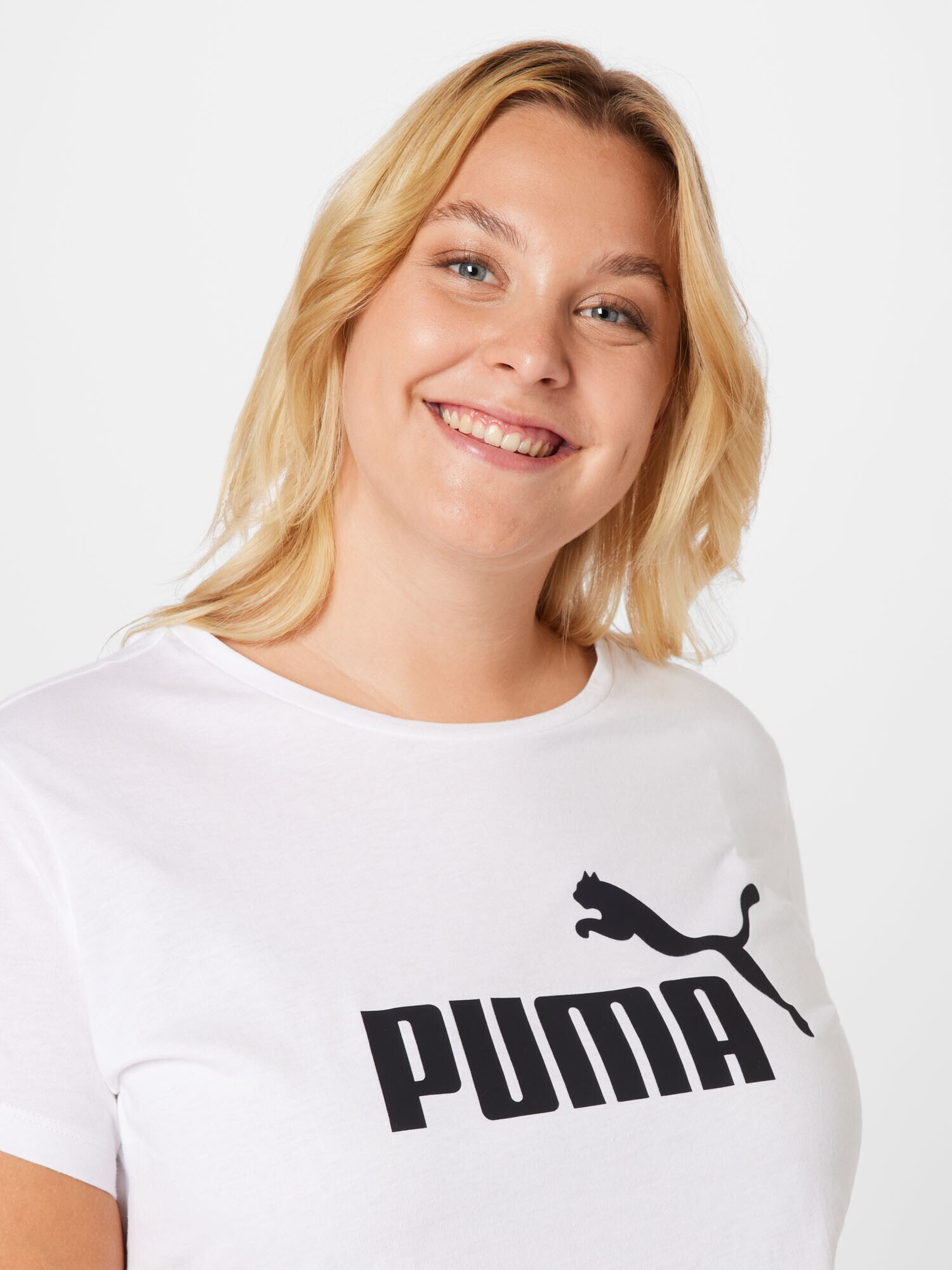 PUMA Tricou funcțional negru / alb - Pled.ro