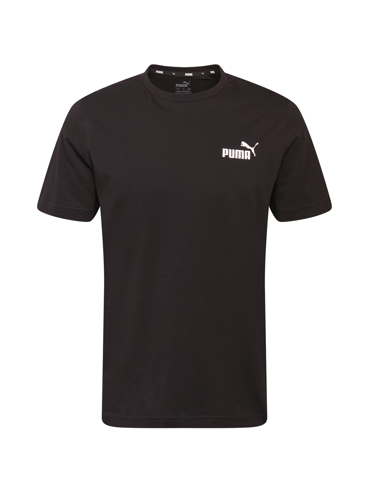 PUMA Tricou funcțional negru / alb - Pled.ro