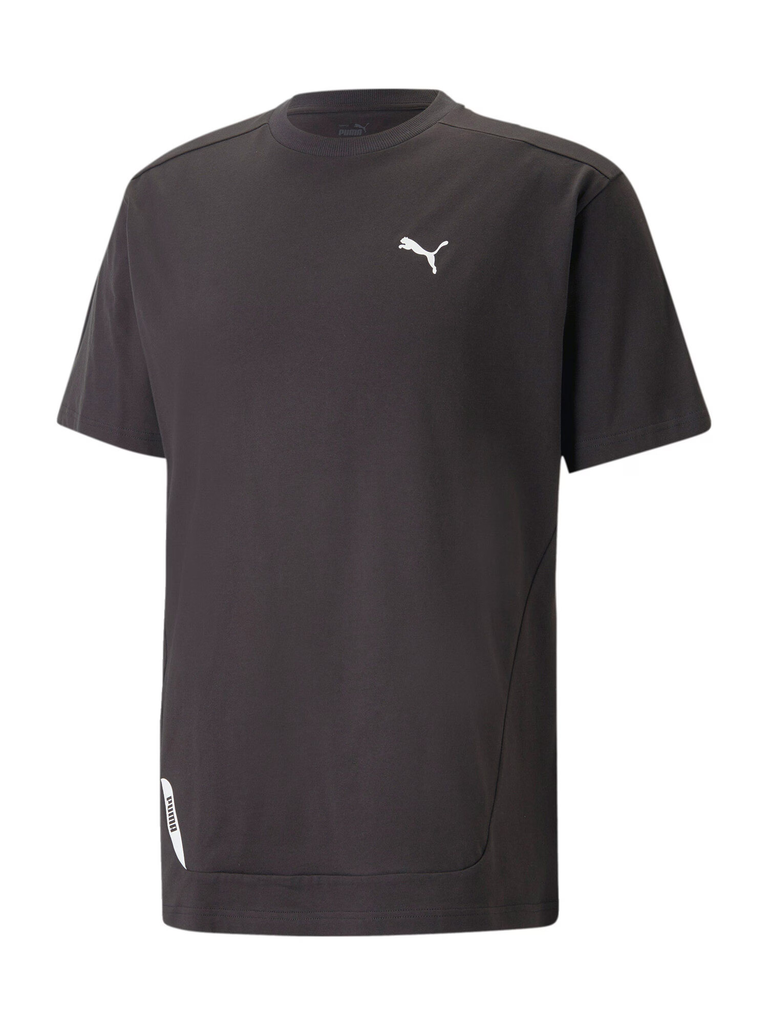 PUMA Tricou funcțional negru / alb - Pled.ro