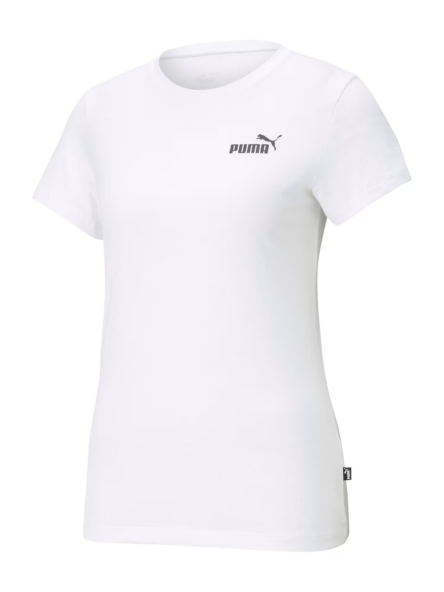 PUMA Tricou funcțional negru / alb - Pled.ro