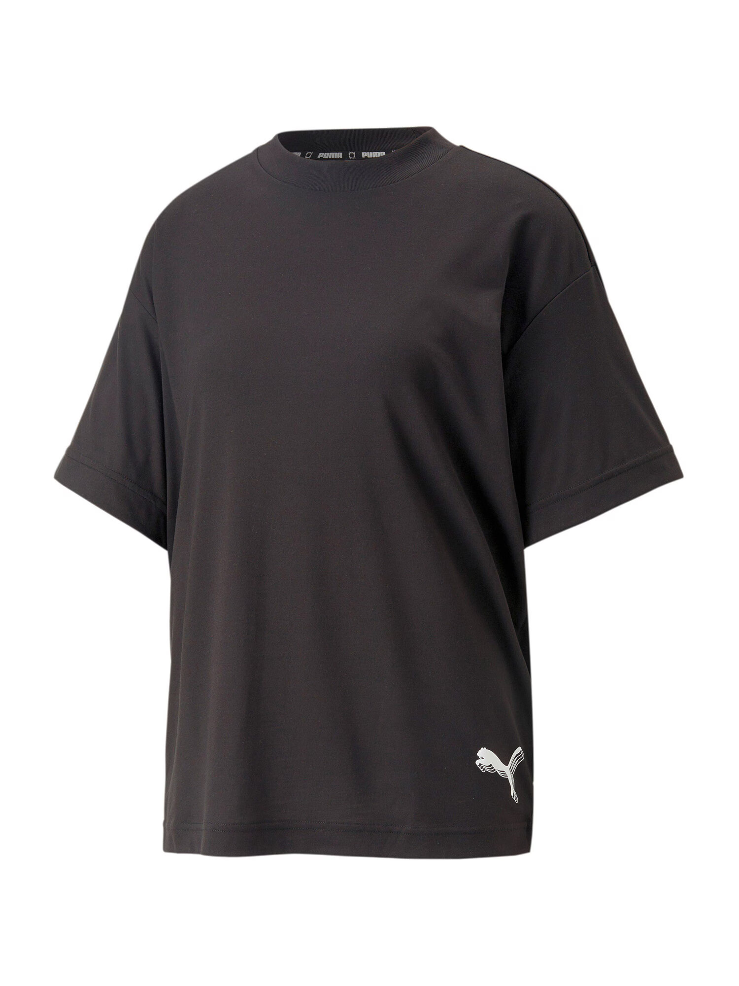 PUMA Tricou funcțional negru / alb - Pled.ro