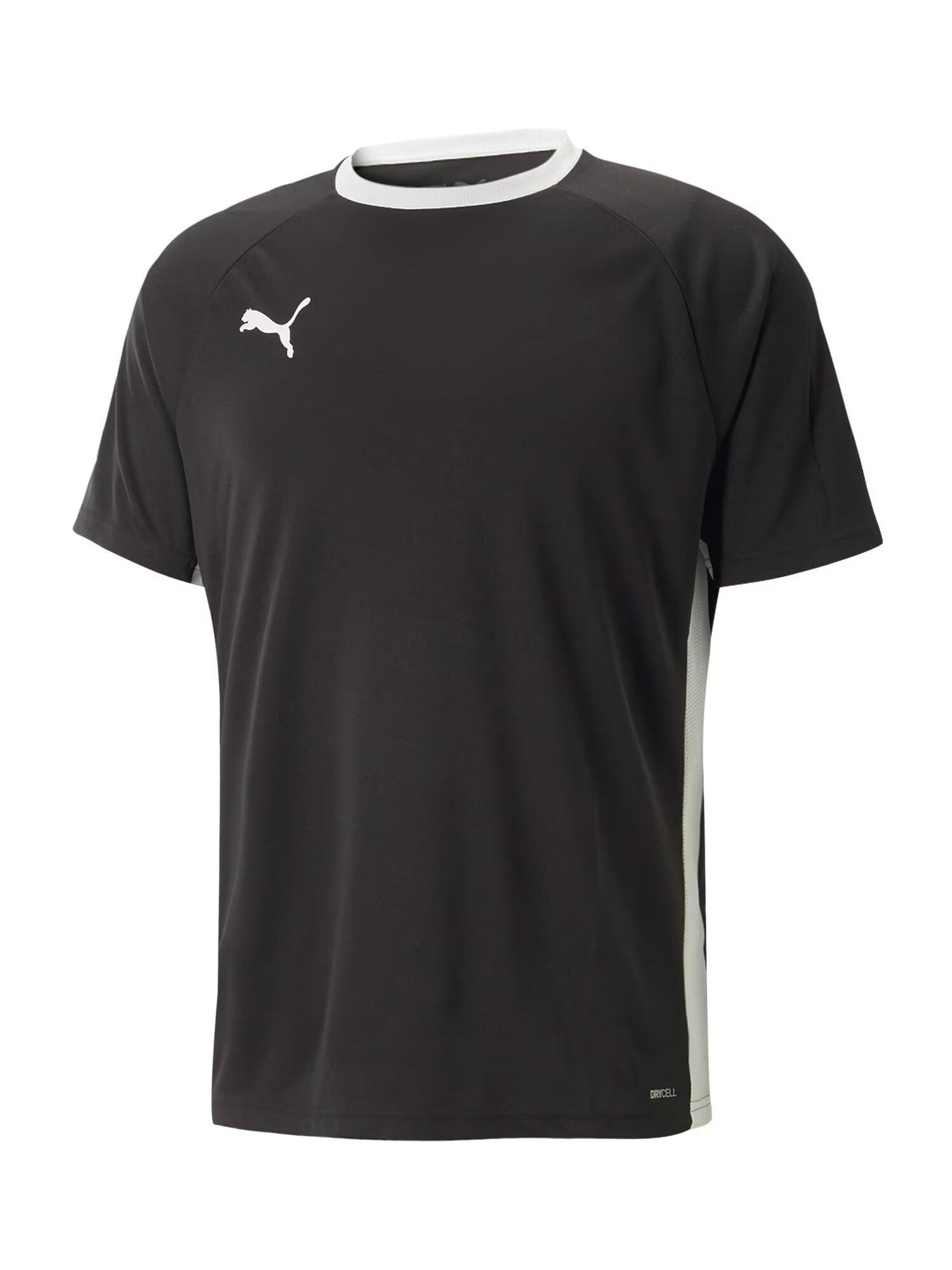 PUMA Tricou funcțional negru / alb - Pled.ro