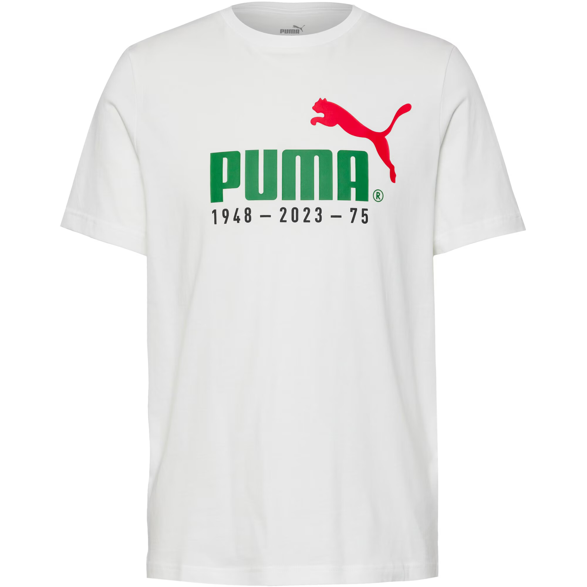 PUMA Tricou 'No. 1 Logo Celebration' verde / roșu / negru / alb - Pled.ro