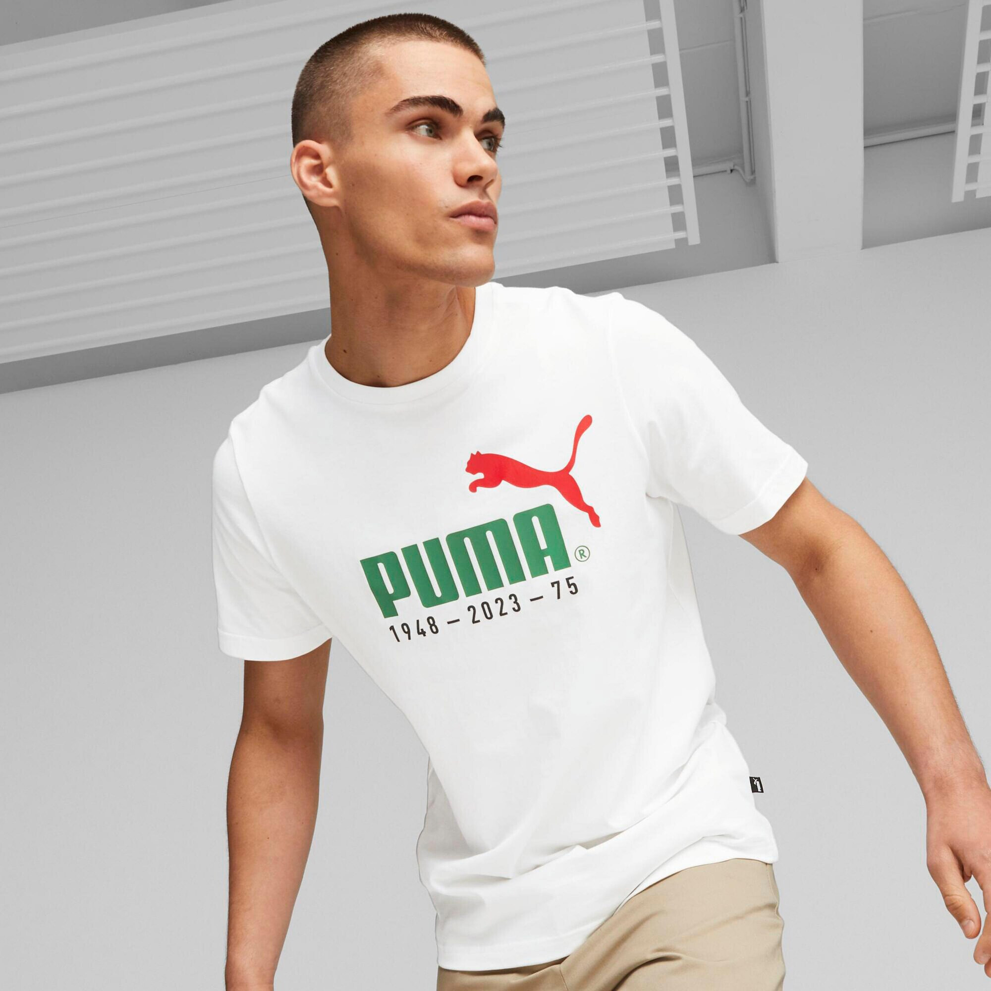 PUMA Tricou 'No. 1 Logo Celebration' verde / roșu / negru / alb - Pled.ro