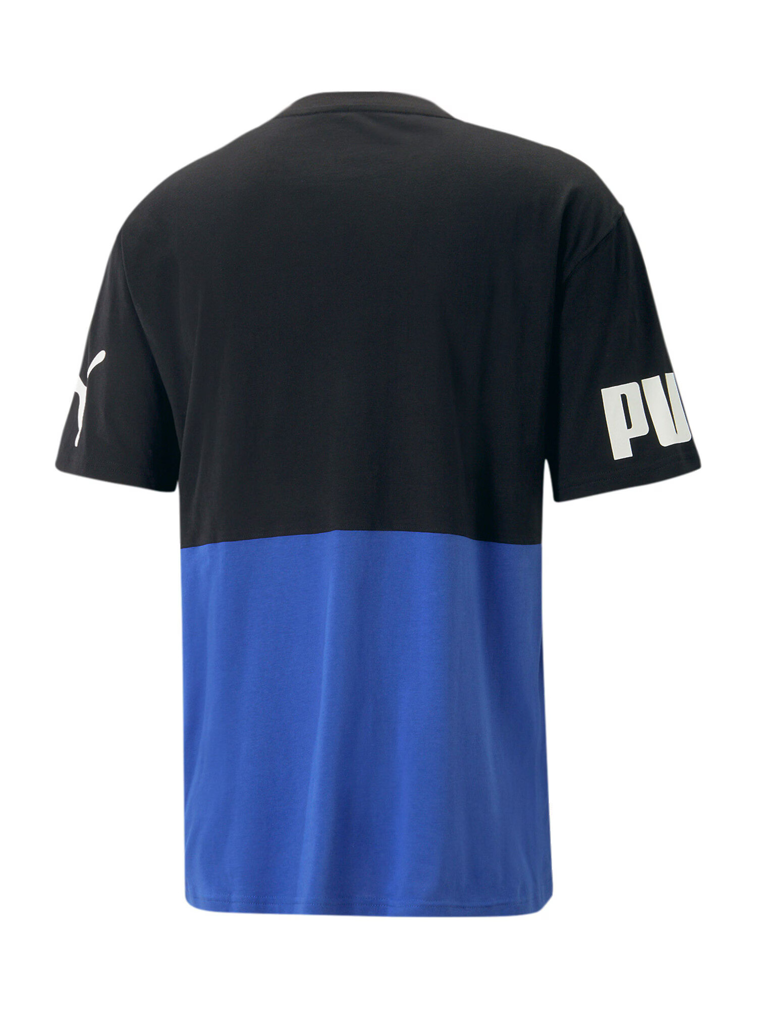 PUMA Tricou 'POWER' albastru regal / negru / alb - Pled.ro