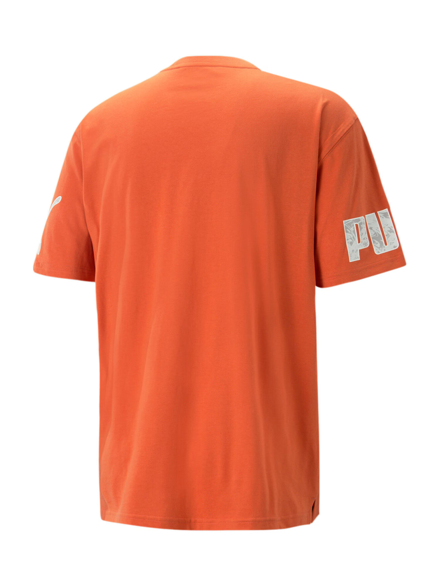 PUMA Tricou funcțional 'Power' gri deschis / portocaliu / alb - Pled.ro