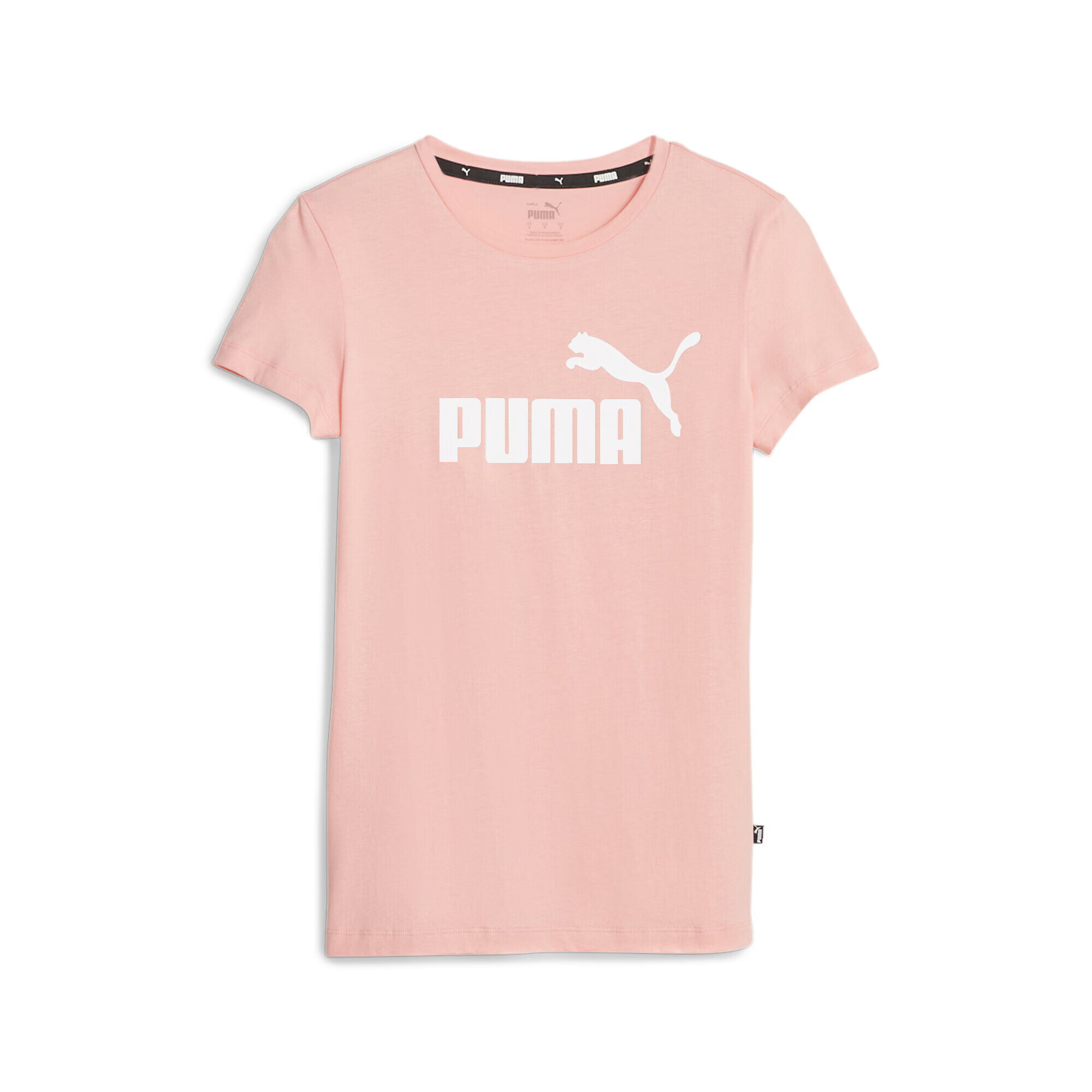 PUMA Tricou funcțional 'Essentials+' roz / alb - Pled.ro