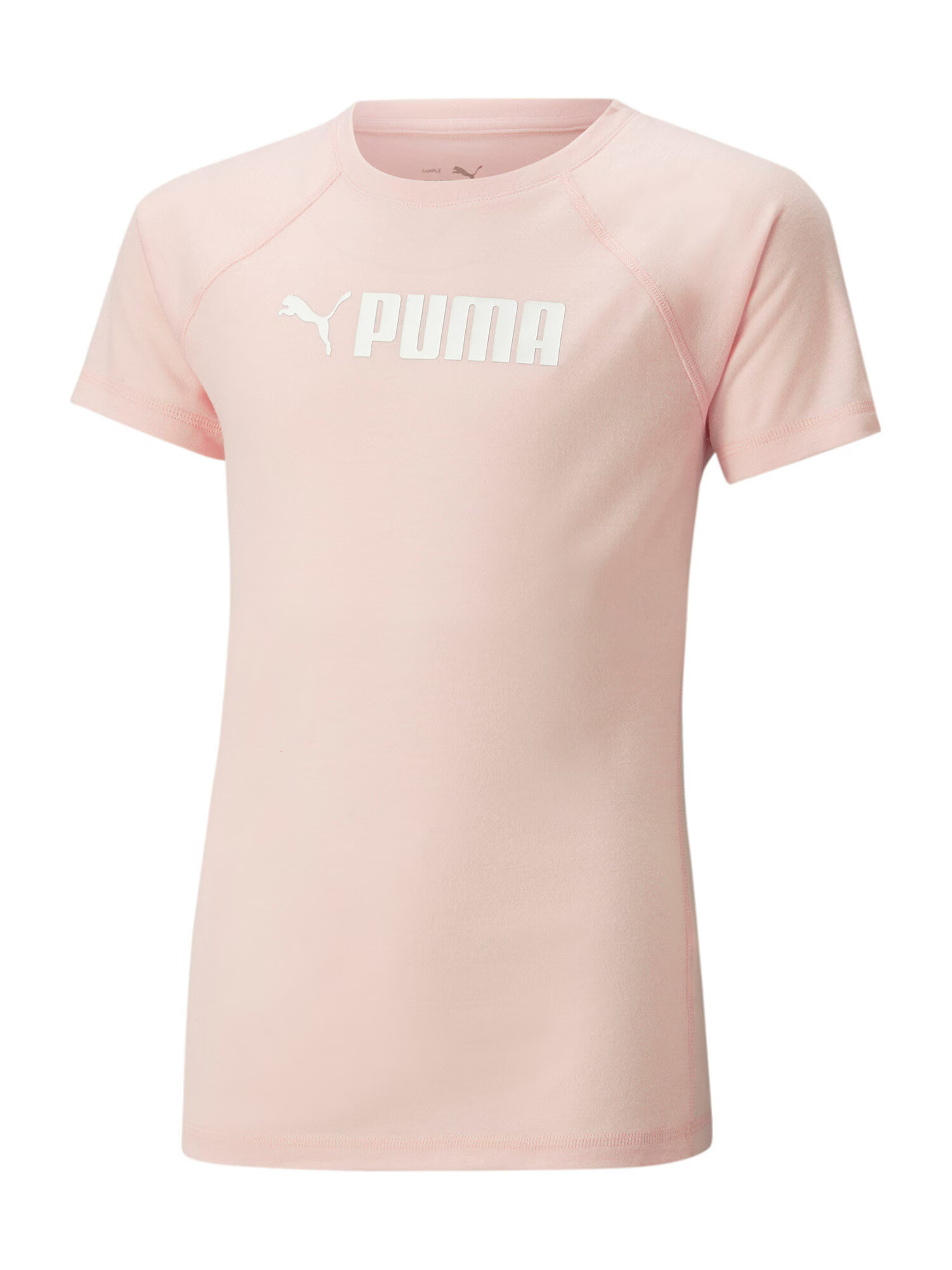 PUMA Tricou funcțional roz / alb - Pled.ro