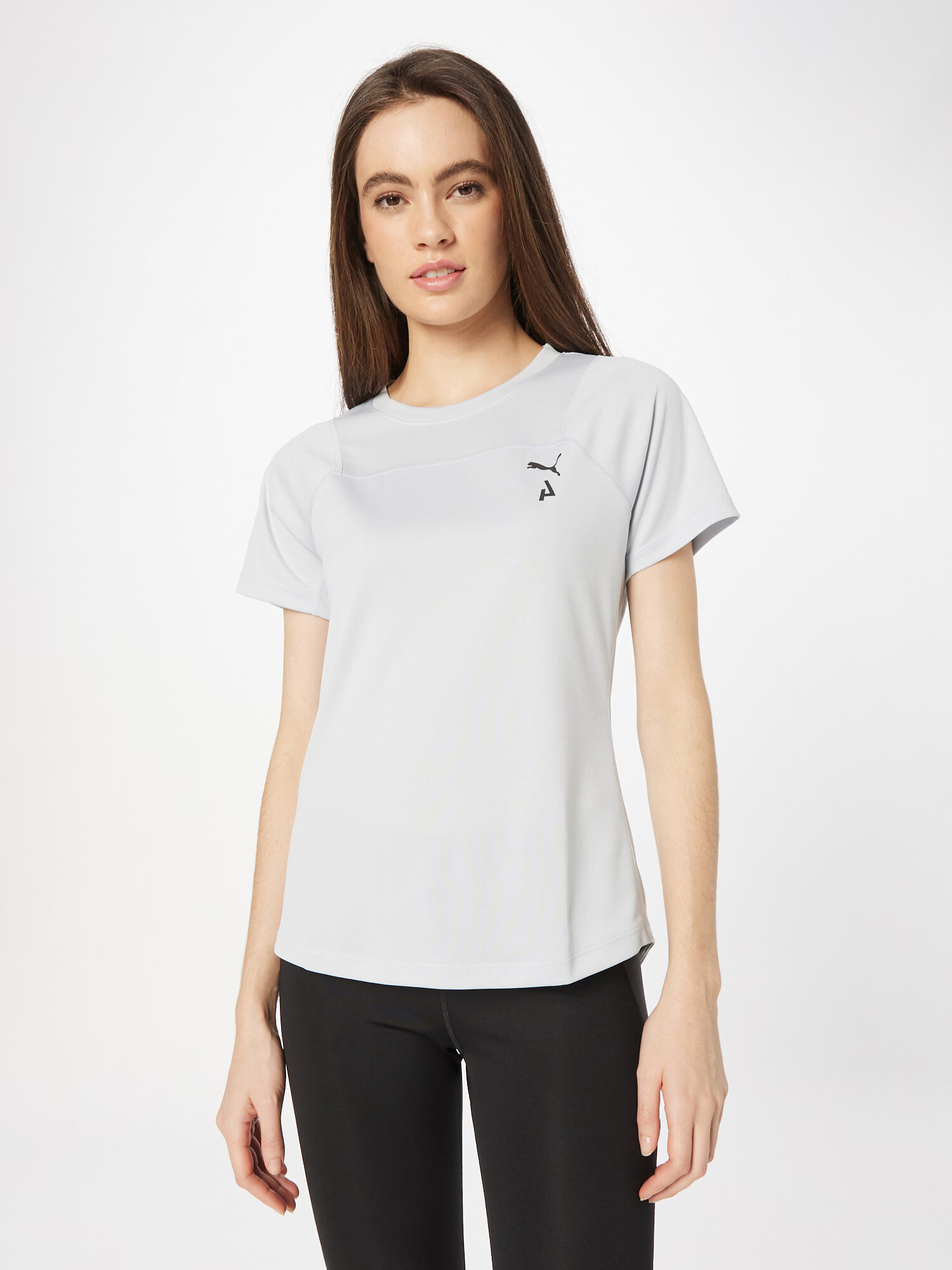 PUMA Tricou funcțional 'SEASONS' gri deschis / negru - Pled.ro