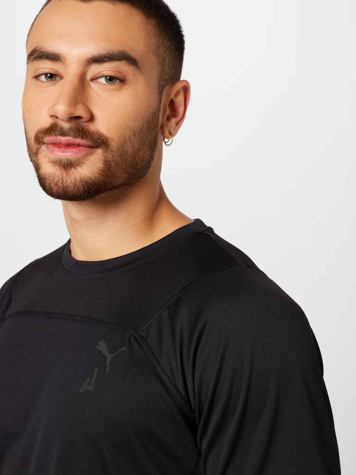 PUMA Tricou funcțional 'SEASONS' gri / negru - Pled.ro