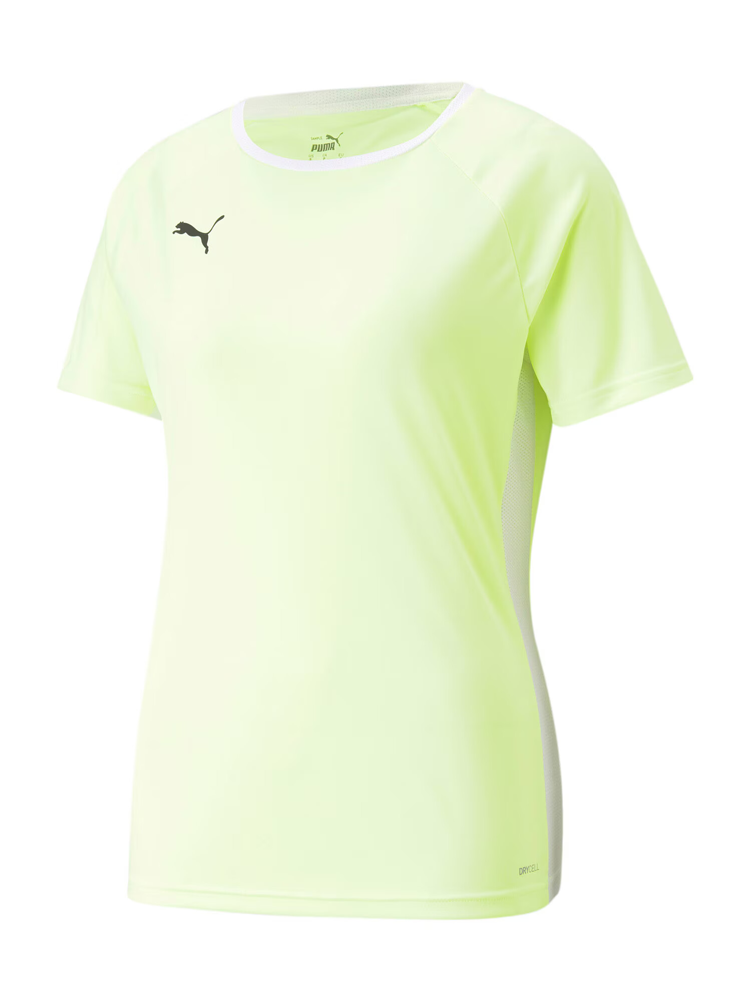 PUMA Tricou funcțional 'TeamLIGA' galben neon / negru / alb - Pled.ro