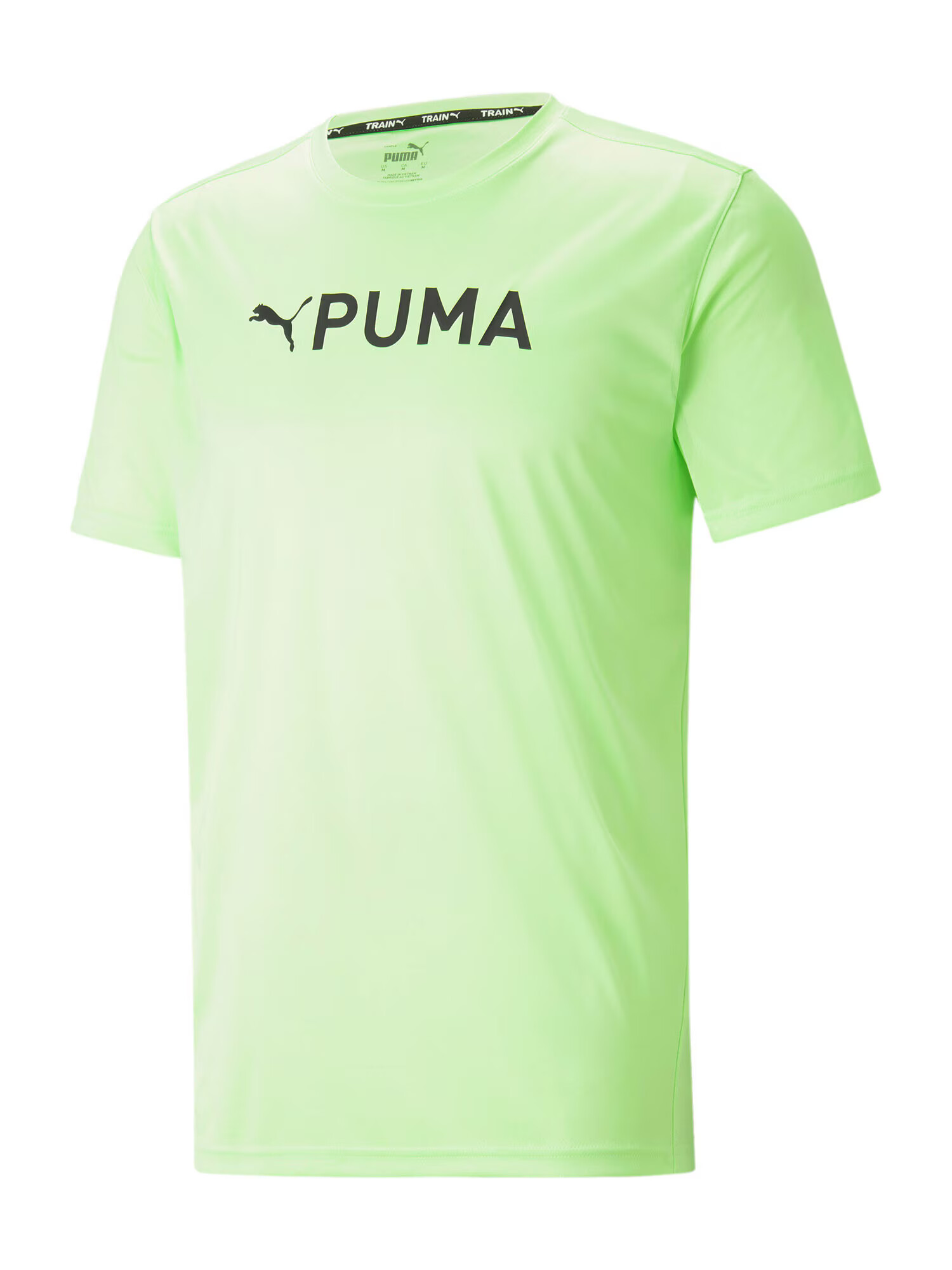 PUMA Tricou funcțional verde kiwi / negru - Pled.ro