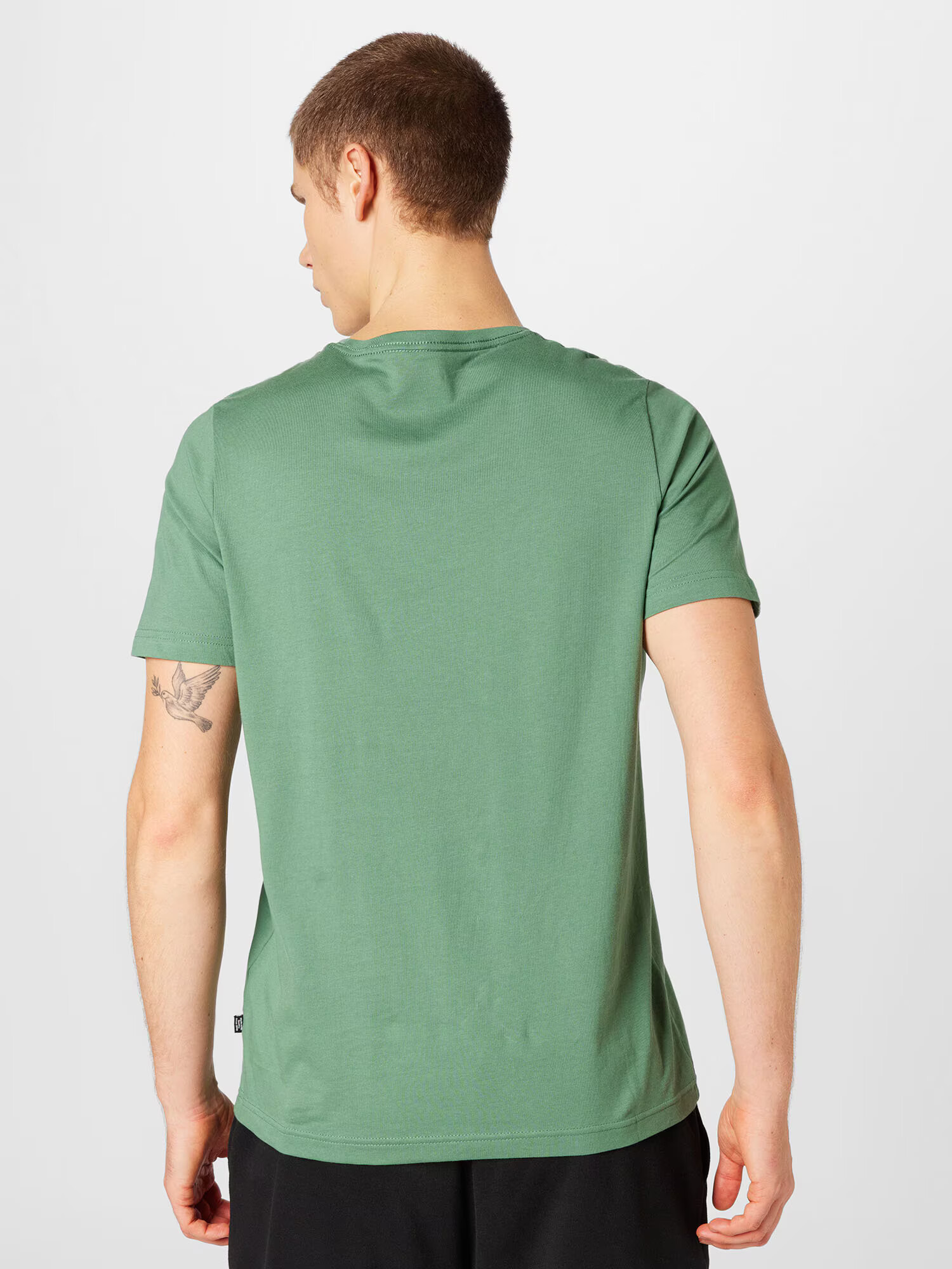 PUMA Tricou funcțional verde / negru / alb - Pled.ro