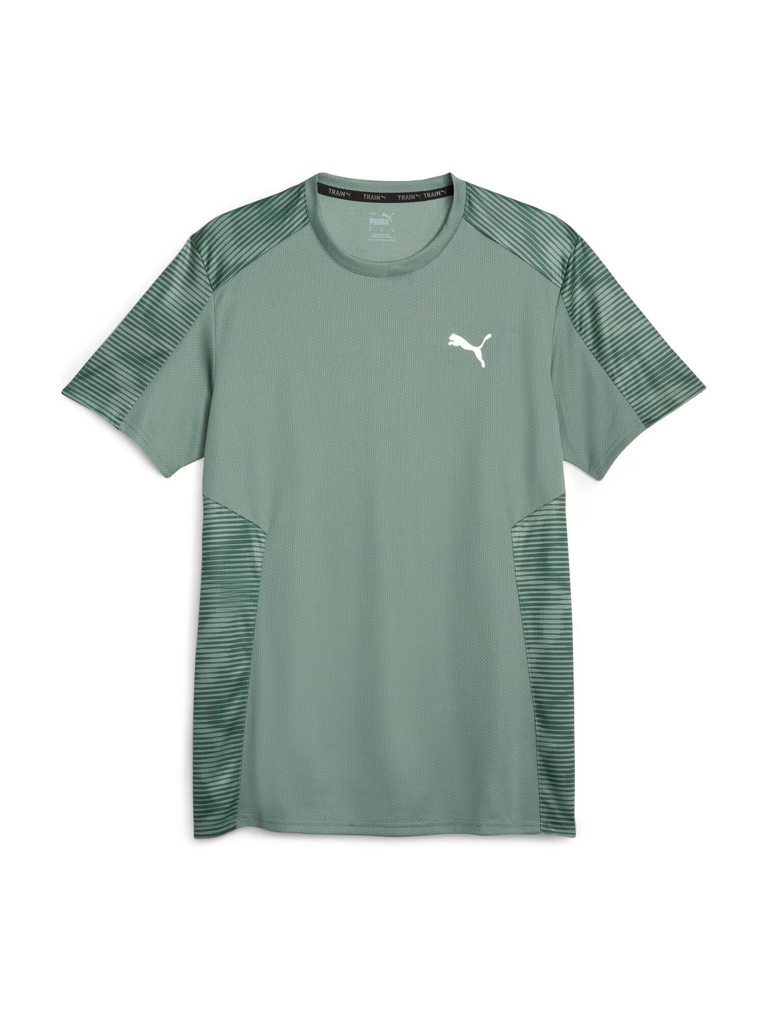 PUMA Tricou funcțional verde / verde măr / alb - Pled.ro