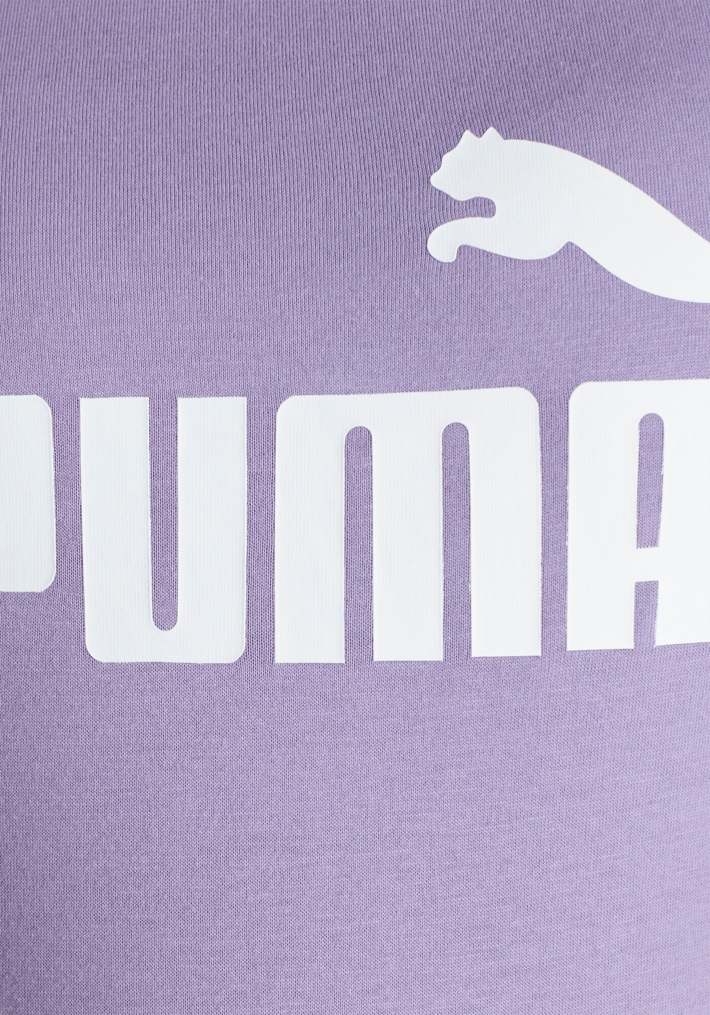 PUMA Tricou mov deschis / alb - Pled.ro