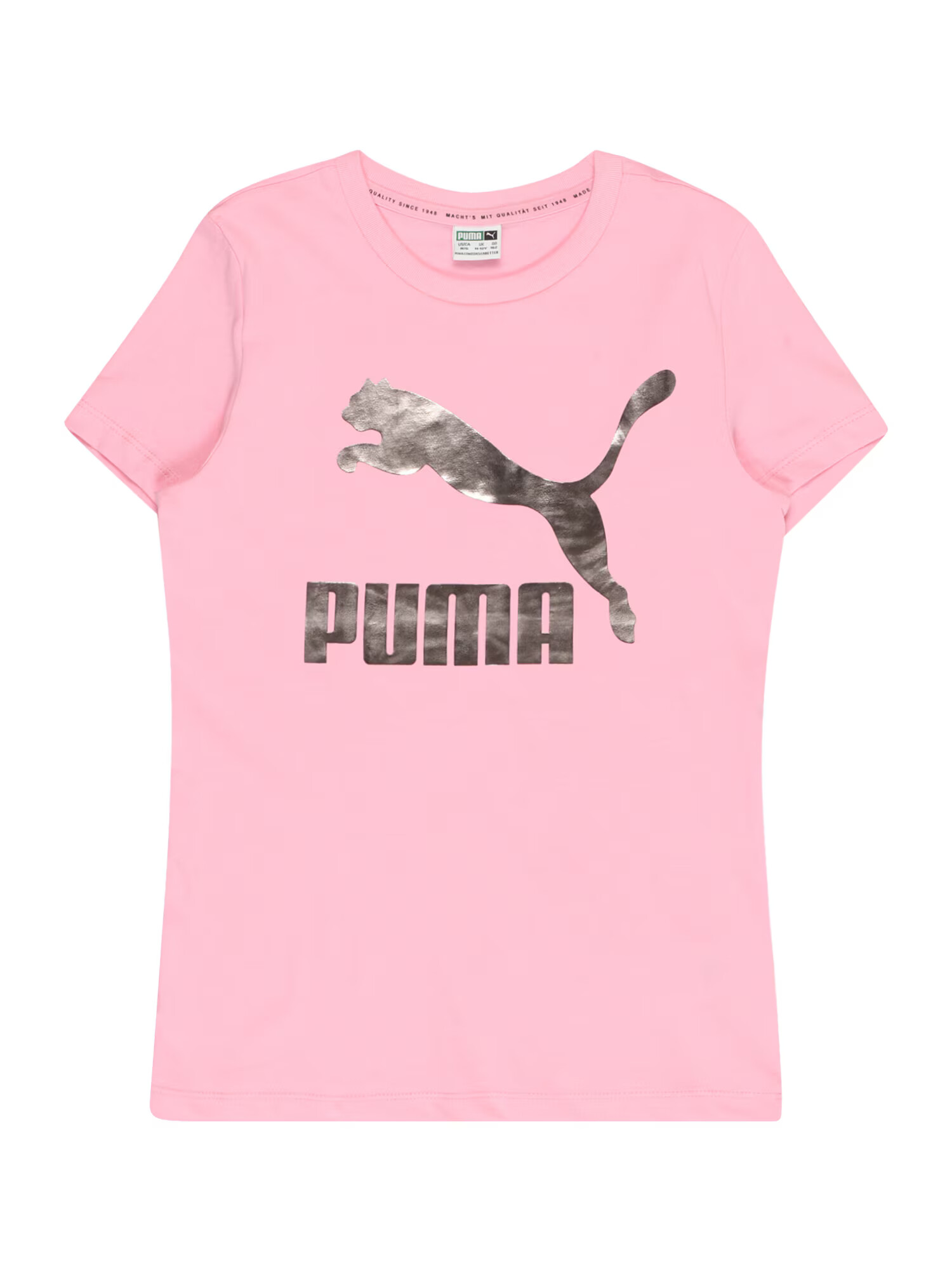 PUMA Tricou roz / argintiu - Pled.ro