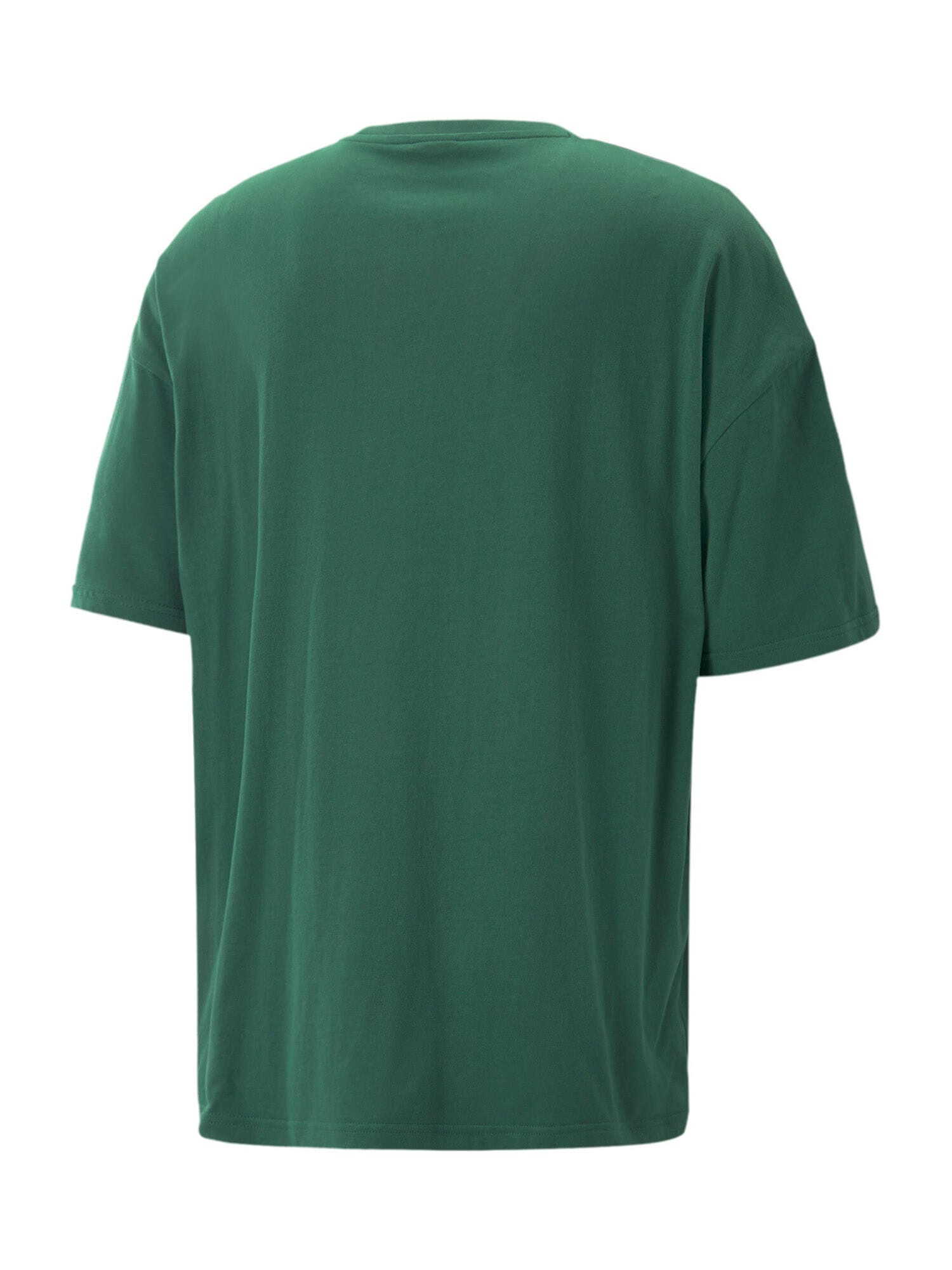 PUMA Tricou 'Classics' verde închis / alb - Pled.ro