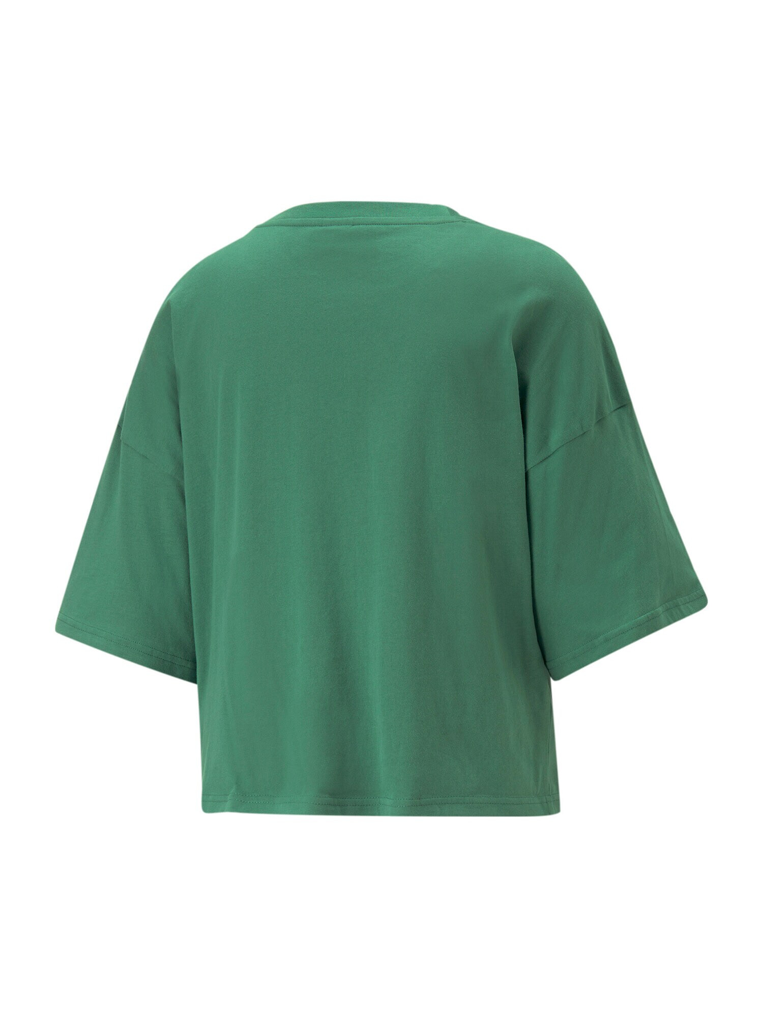 PUMA Tricou verde iarbă / alb - Pled.ro