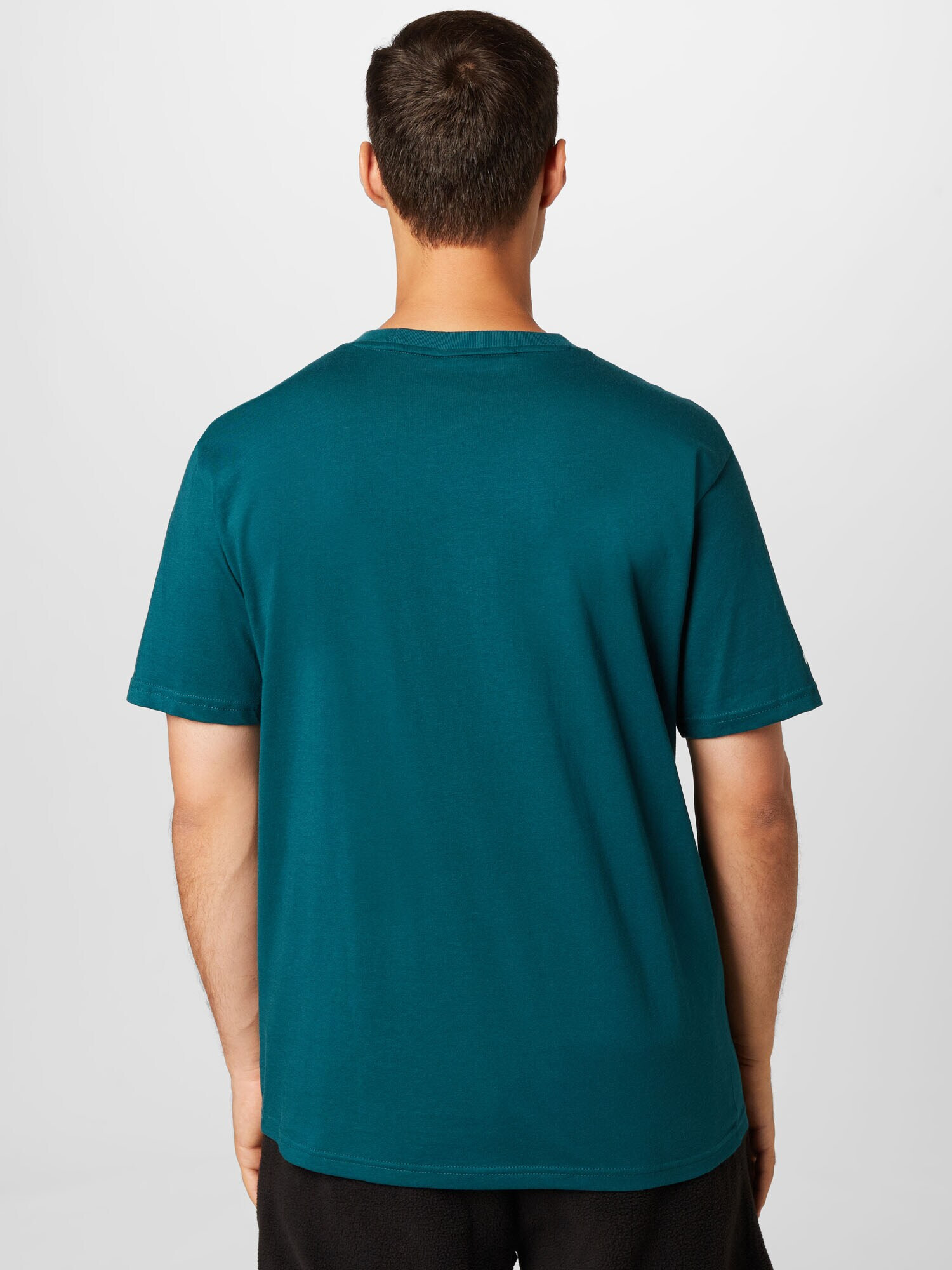 PUMA Tricou verde smarald / alb - Pled.ro