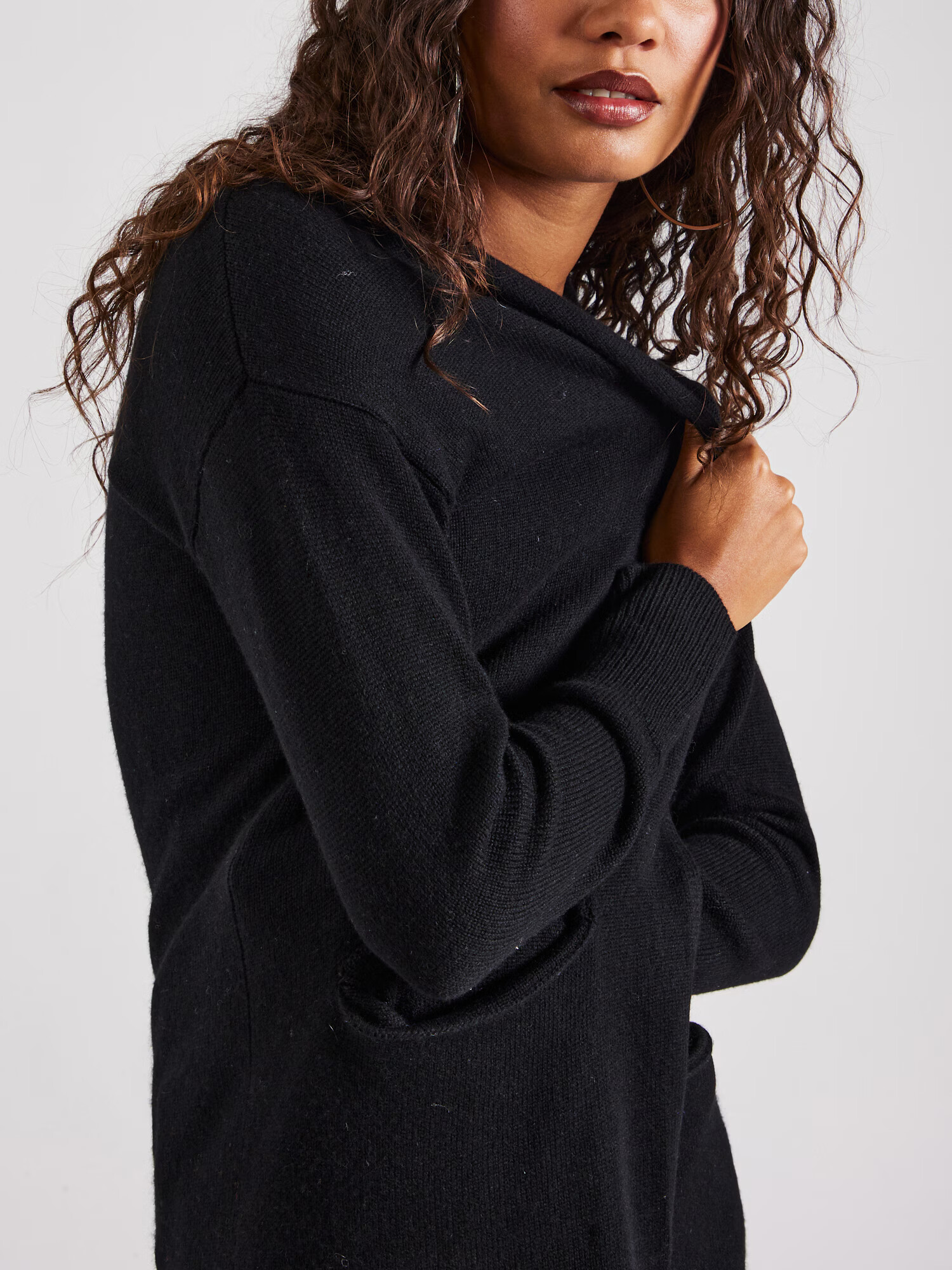 Pure Cashmere NYC Geacă tricotată negru - Pled.ro