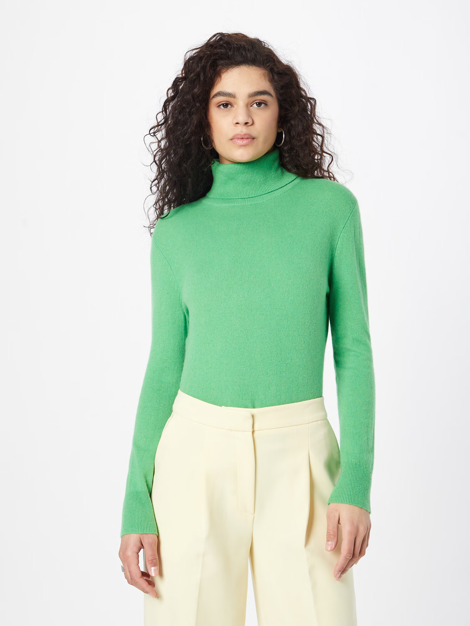 Pure Cashmere NYC Pulover verde jad - Pled.ro