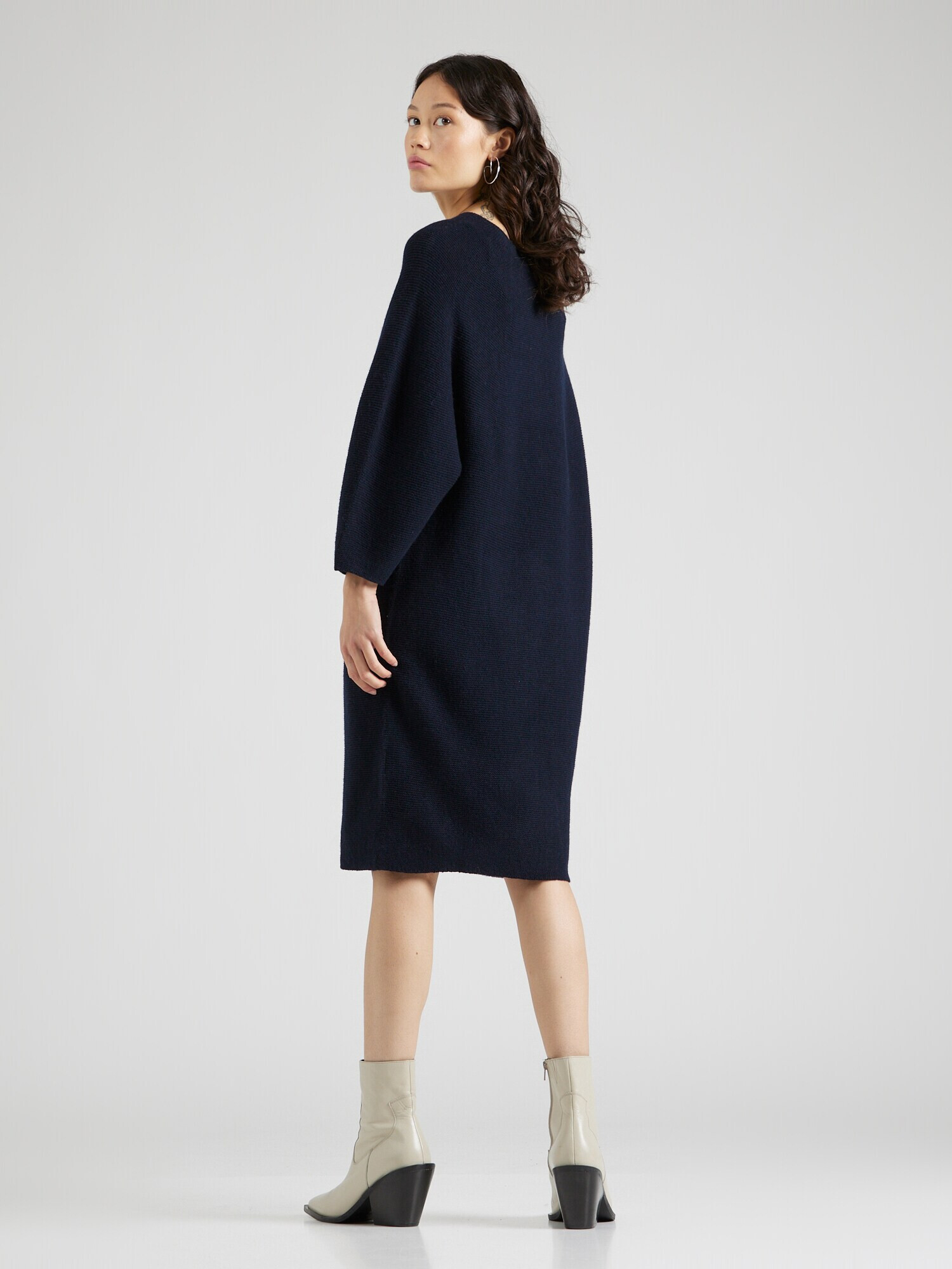 Pure Cashmere NYC Rochie tricotat albastru închis - Pled.ro