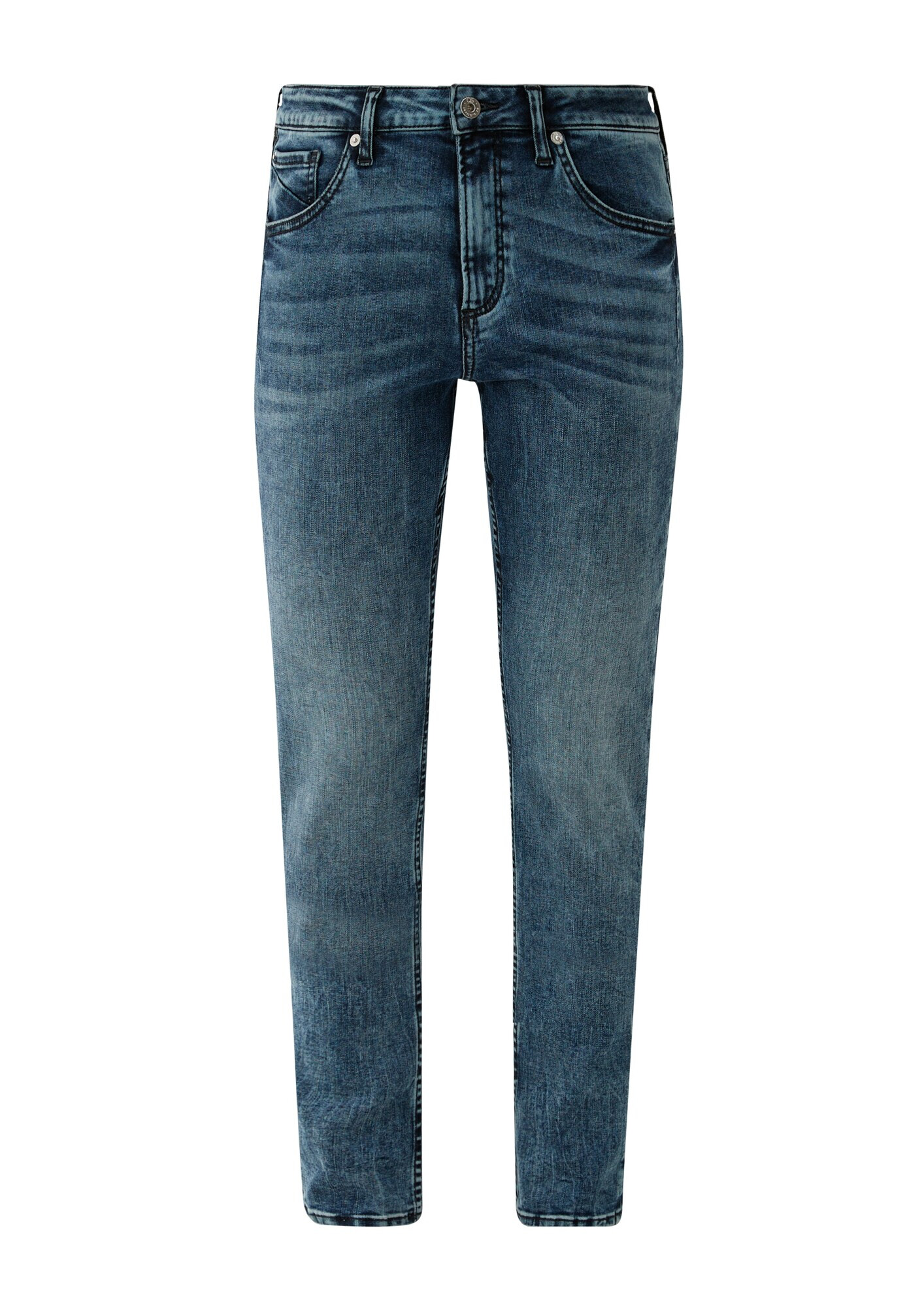 QS by s.Oliver Jeans albastru - Pled.ro