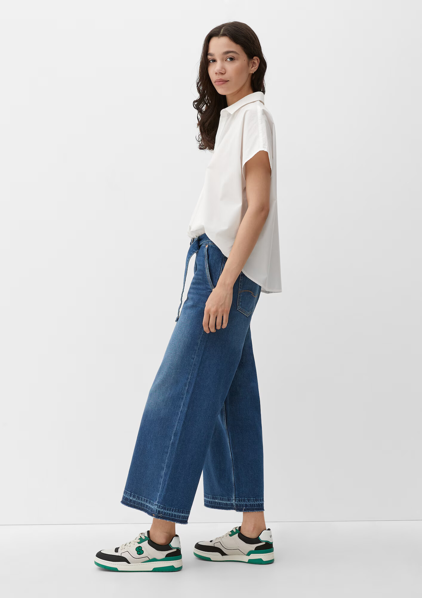 QS by s.Oliver Jeans albastru - Pled.ro