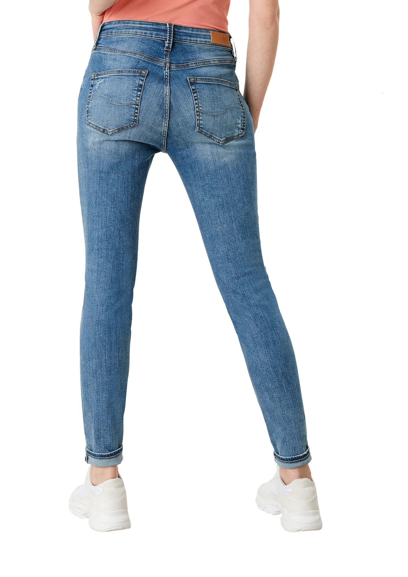 QS by s.Oliver Jeans albastru denim - Pled.ro