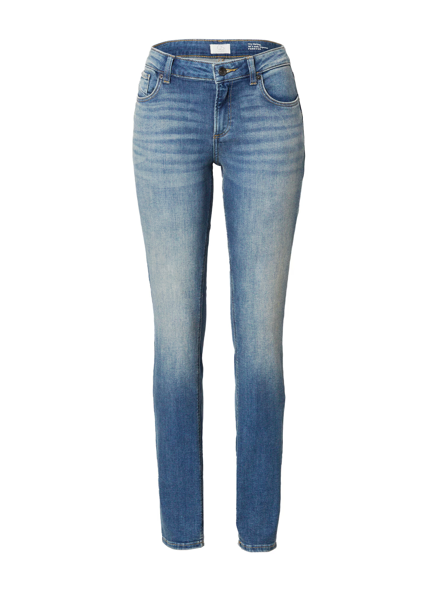 QS by s.Oliver Jeans albastru denim - Pled.ro