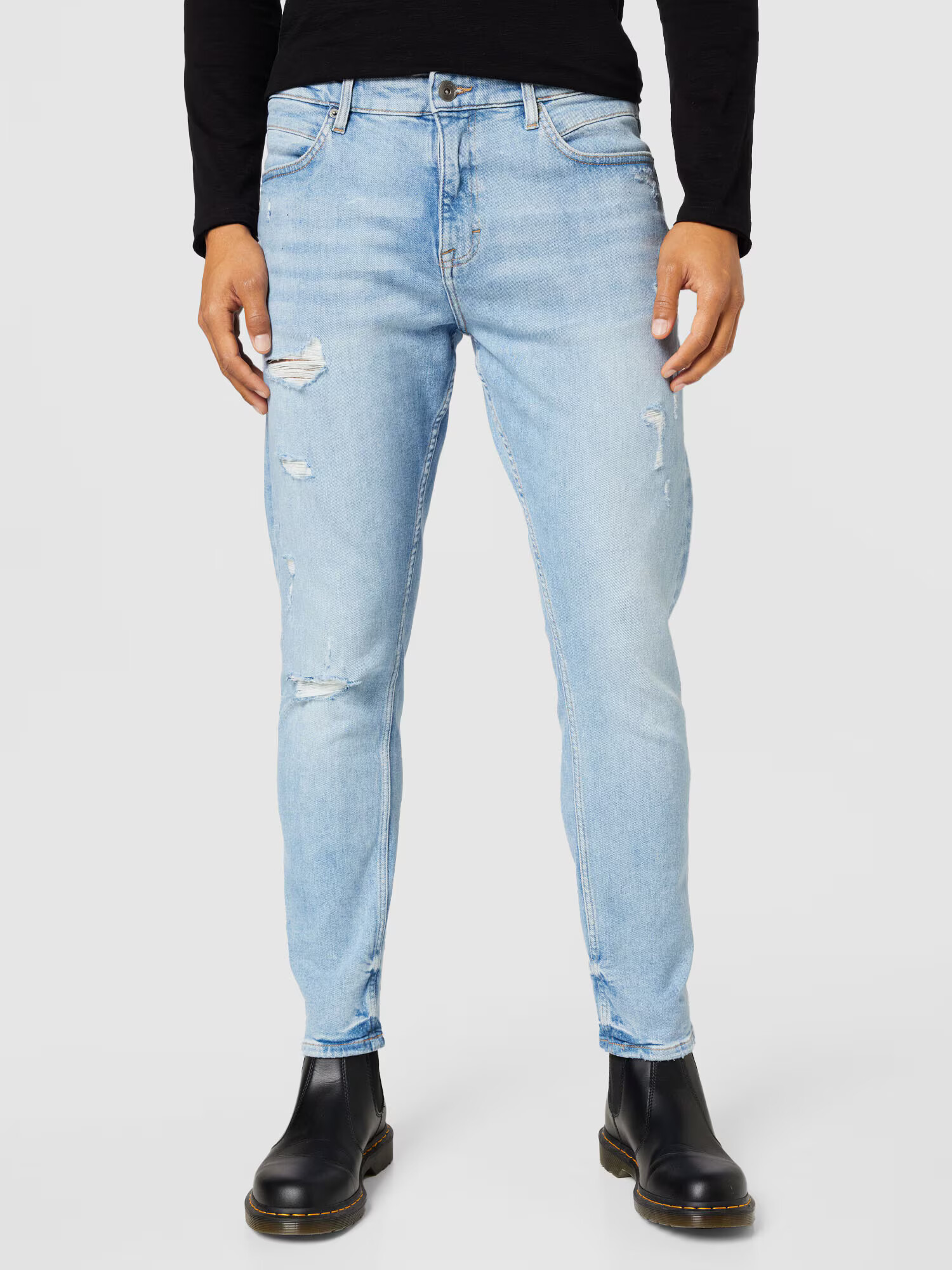 QS by s.Oliver Jeans albastru denim - Pled.ro