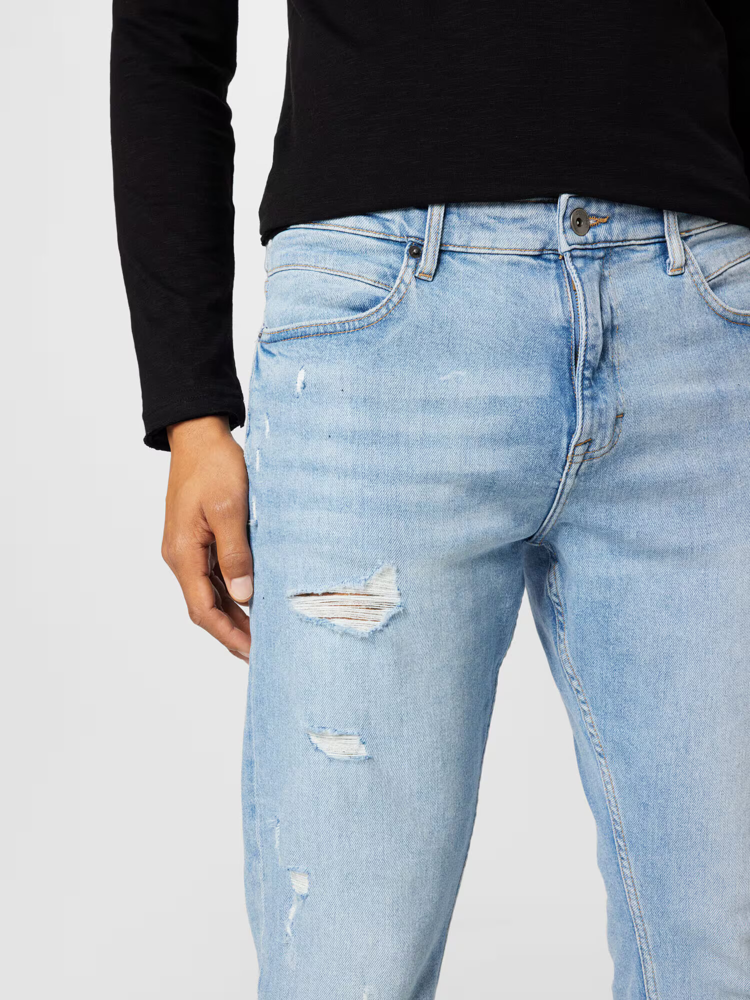 QS by s.Oliver Jeans albastru denim - Pled.ro