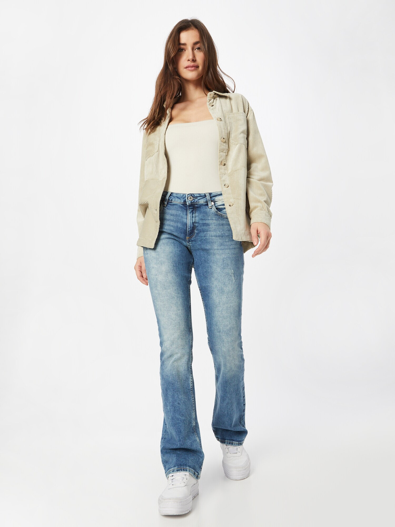 QS by s.Oliver Jeans albastru denim - Pled.ro