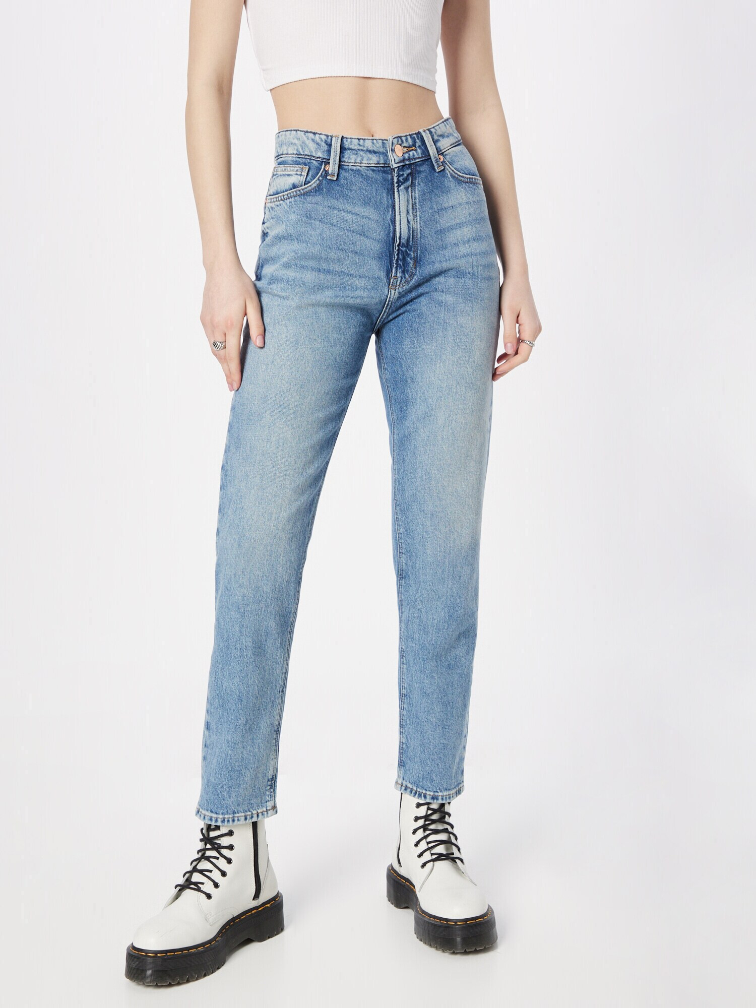 QS by s.Oliver Jeans albastru denim - Pled.ro