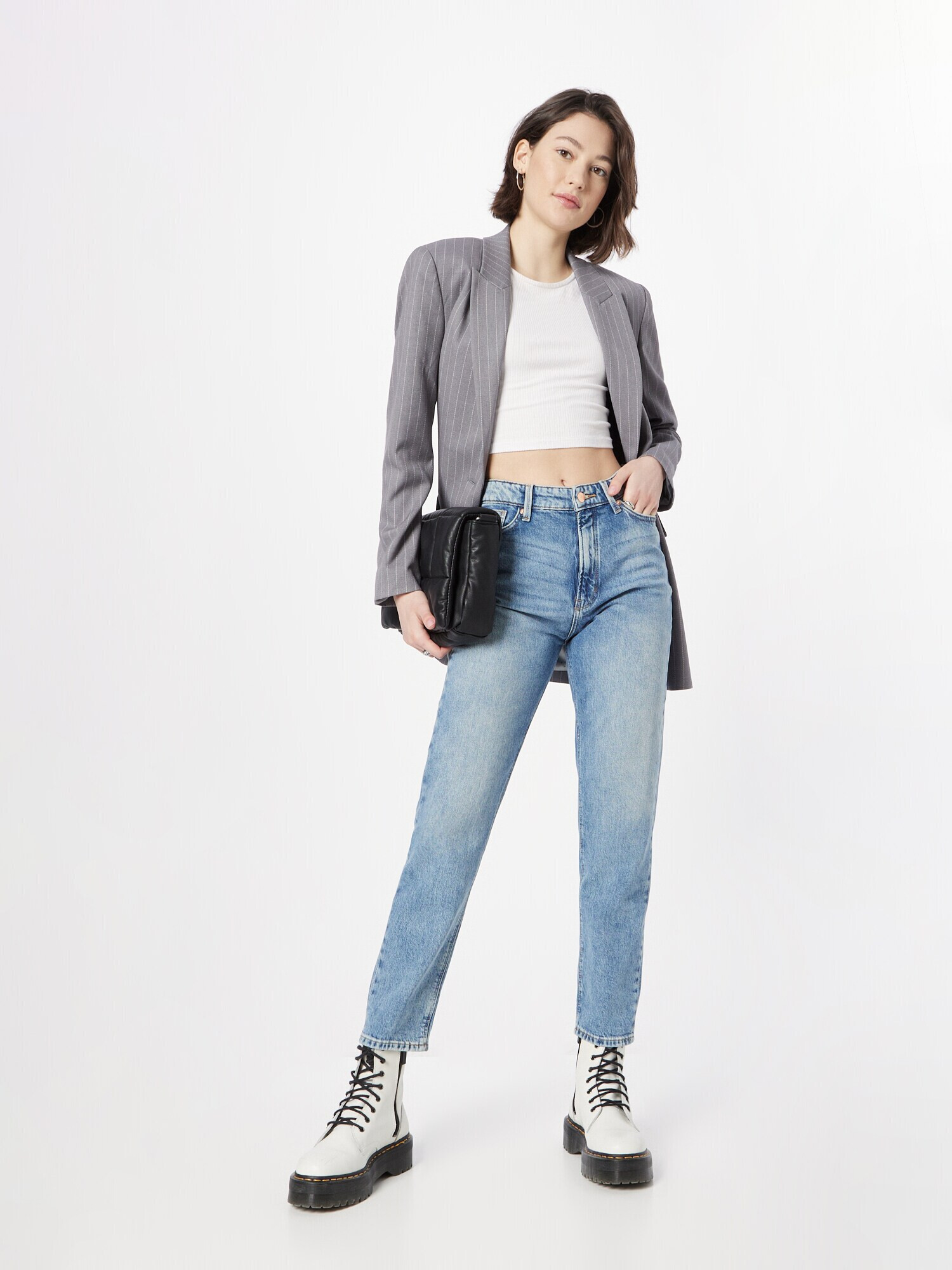 QS by s.Oliver Jeans albastru denim - Pled.ro