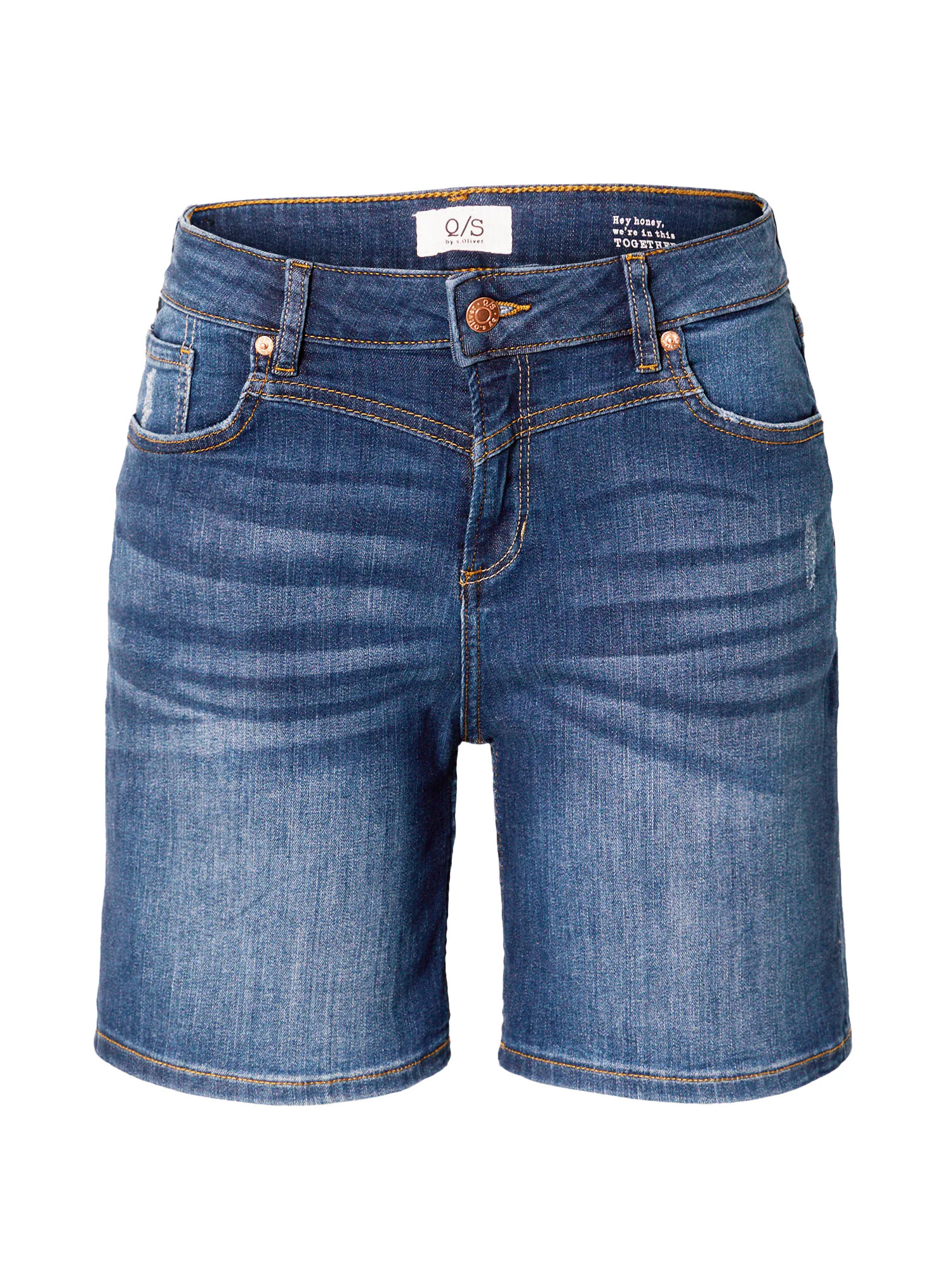 QS by s.Oliver Jeans albastru denim - Pled.ro