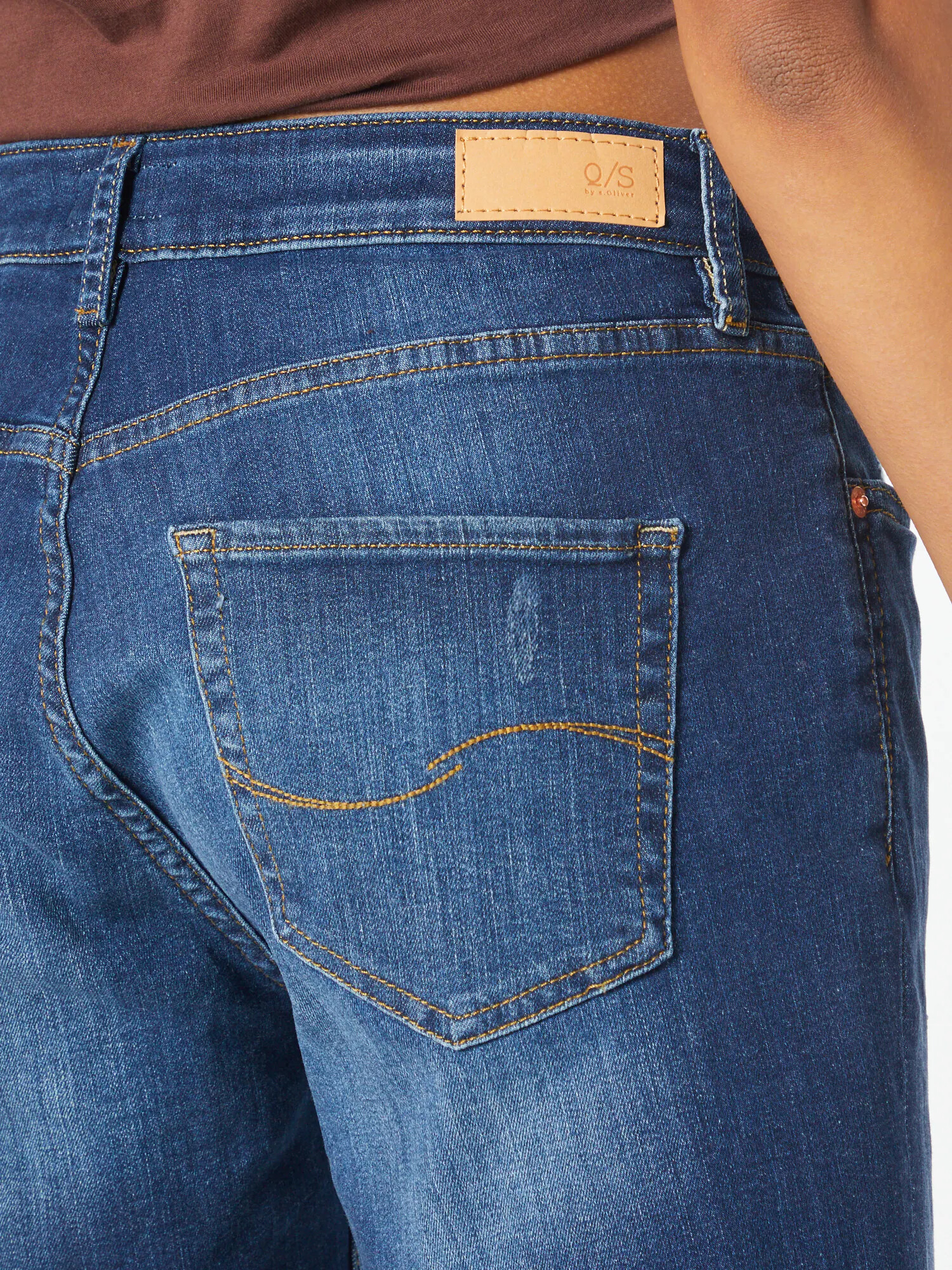 QS by s.Oliver Jeans albastru denim - Pled.ro