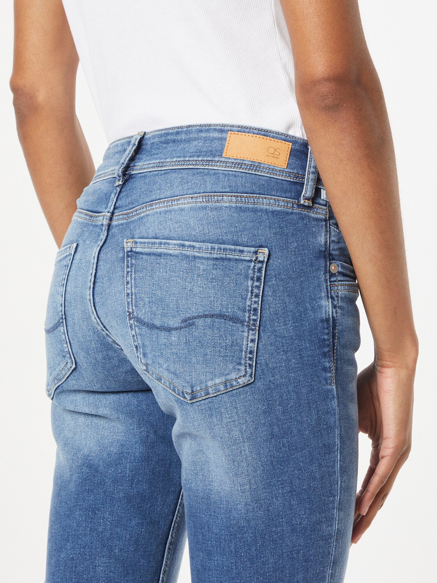 QS by s.Oliver Jeans albastru denim - Pled.ro