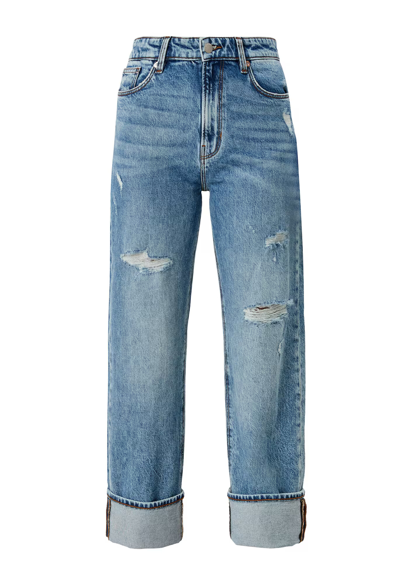 QS by s.Oliver Jeans albastru denim - Pled.ro