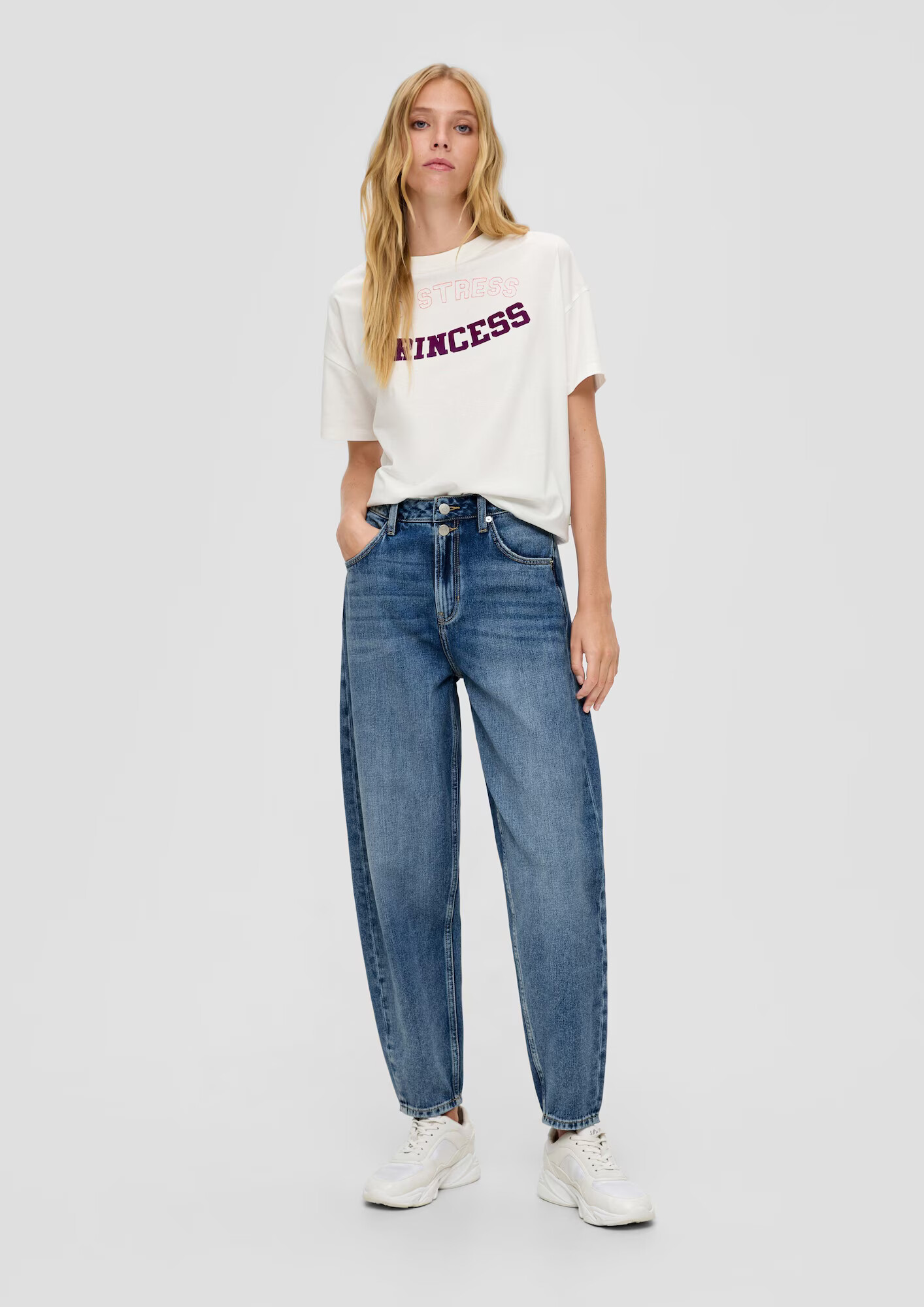 QS by s.Oliver Jeans albastru denim - Pled.ro