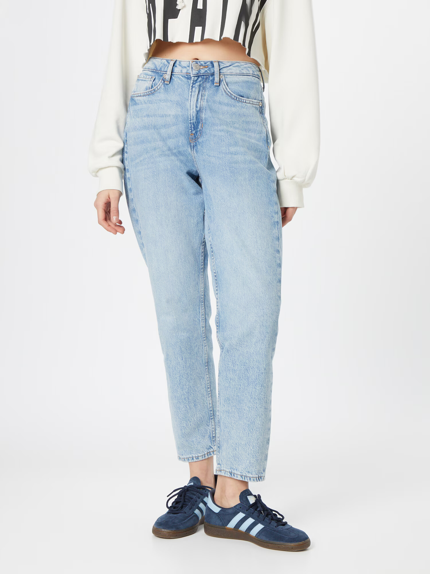 QS by s.Oliver Jeans albastru denim - Pled.ro